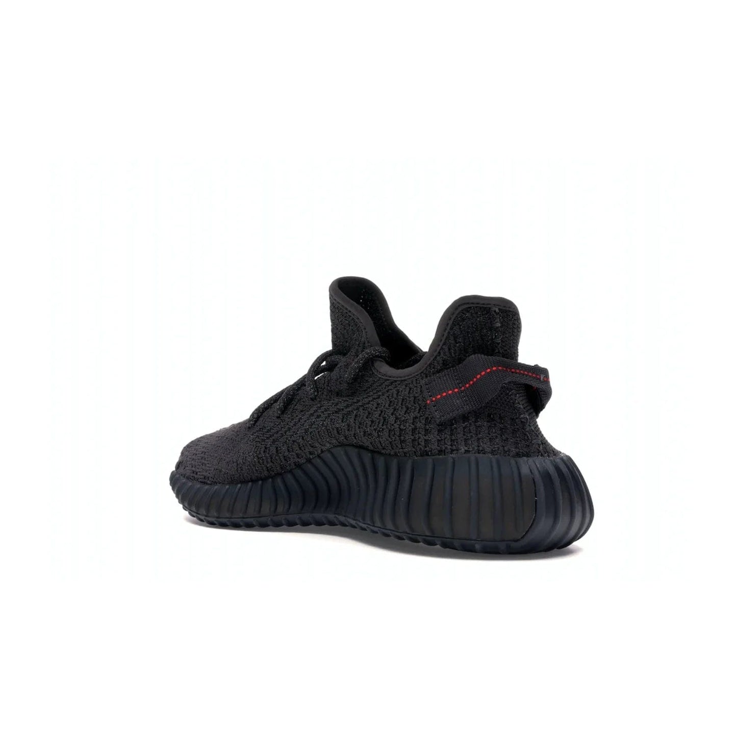 adidas Yeezy Boost 350 V2 Static Black (Reflective) - Image 24 - Only at www.BallersClubKickz.com - Make a statement with the adidas Yeezy Boost 350 V2 Static Black Reflective. All-black upper, reflective accents, midsole, and sole combine for a stylish look. High quality materials. June 2019 release. Add to your collection today.