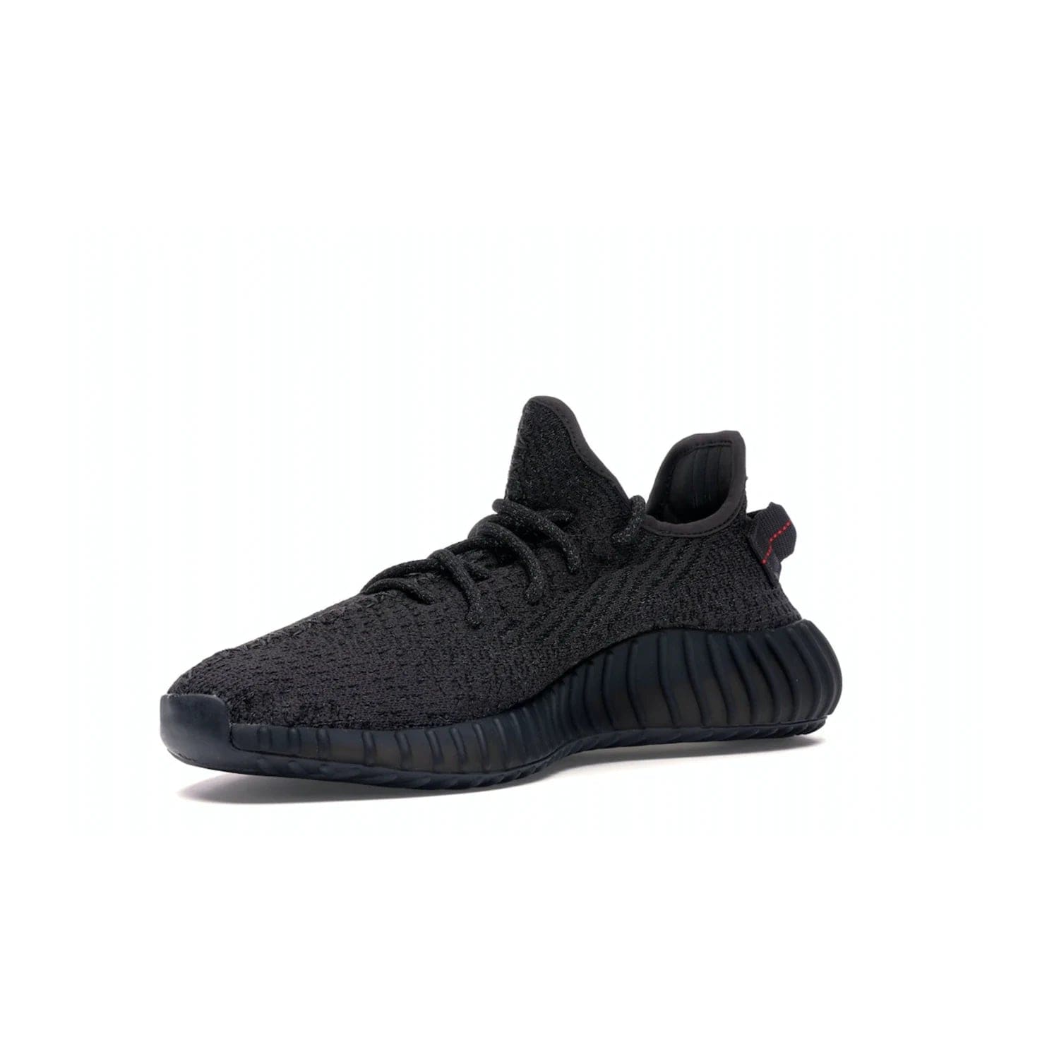 adidas Yeezy Boost 350 V2 Static Black (Reflective) - Image 15 - Only at www.BallersClubKickz.com - Make a statement with the adidas Yeezy Boost 350 V2 Static Black Reflective. All-black upper, reflective accents, midsole, and sole combine for a stylish look. High quality materials. June 2019 release. Add to your collection today.