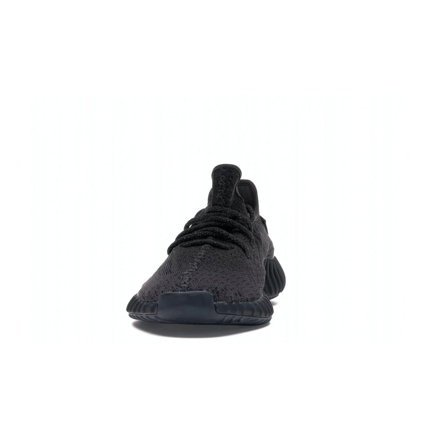 adidas Yeezy Boost 350 V2 Static Black (Reflective) - Image 11 - Only at www.BallersClubKickz.com - Make a statement with the adidas Yeezy Boost 350 V2 Static Black Reflective. All-black upper, reflective accents, midsole, and sole combine for a stylish look. High quality materials. June 2019 release. Add to your collection today.