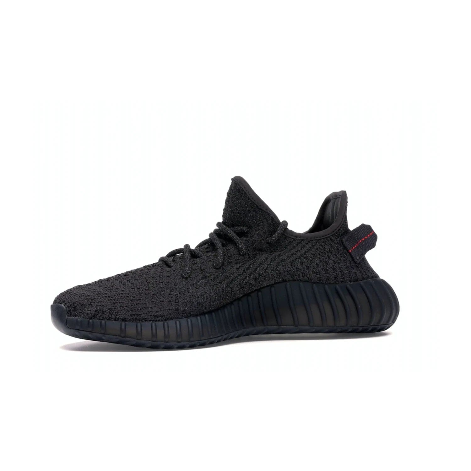 adidas Yeezy Boost 350 V2 Static Black (Reflective) - Image 17 - Only at www.BallersClubKickz.com - Make a statement with the adidas Yeezy Boost 350 V2 Static Black Reflective. All-black upper, reflective accents, midsole, and sole combine for a stylish look. High quality materials. June 2019 release. Add to your collection today.