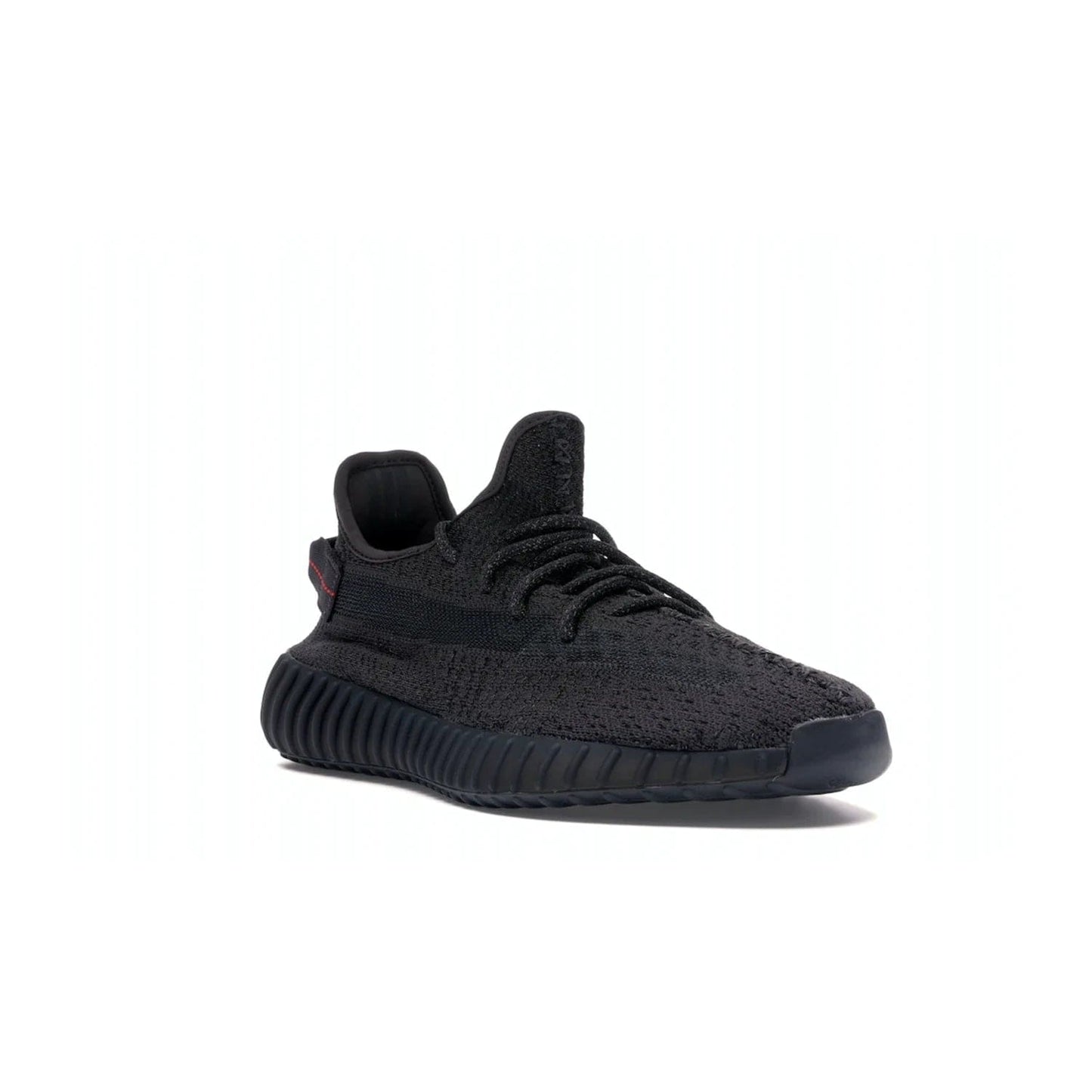 adidas Yeezy Boost 350 V2 Static Black (Reflective) - Image 6 - Only at www.BallersClubKickz.com - Make a statement with the adidas Yeezy Boost 350 V2 Static Black Reflective. All-black upper, reflective accents, midsole, and sole combine for a stylish look. High quality materials. June 2019 release. Add to your collection today.