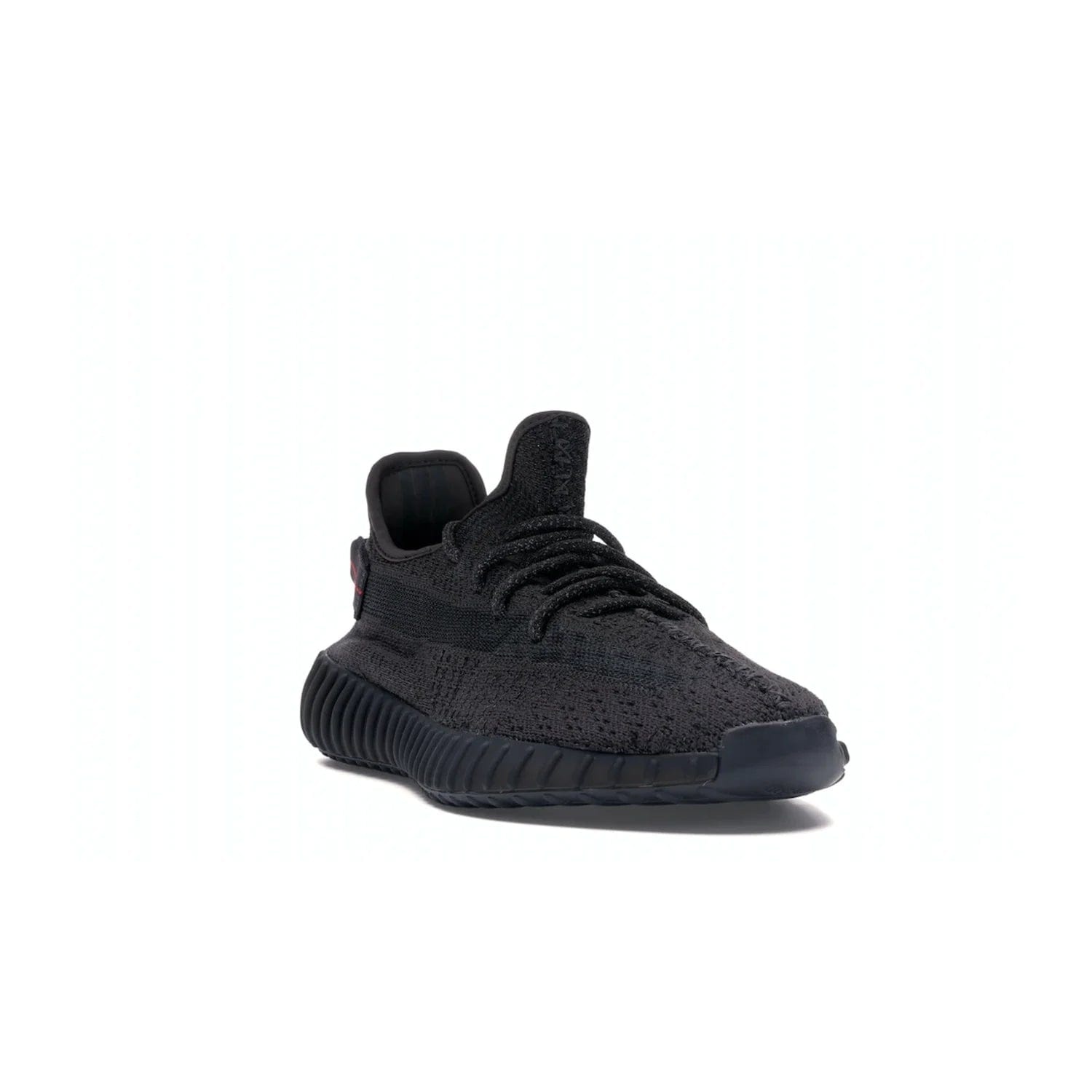 adidas Yeezy Boost 350 V2 Static Black (Reflective) - Image 7 - Only at www.BallersClubKickz.com - Make a statement with the adidas Yeezy Boost 350 V2 Static Black Reflective. All-black upper, reflective accents, midsole, and sole combine for a stylish look. High quality materials. June 2019 release. Add to your collection today.