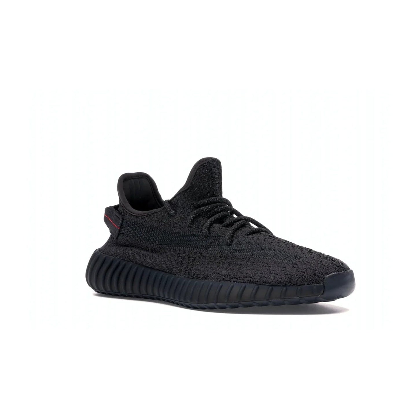 adidas Yeezy Boost 350 V2 Static Black (Reflective) - Image 5 - Only at www.BallersClubKickz.com - Make a statement with the adidas Yeezy Boost 350 V2 Static Black Reflective. All-black upper, reflective accents, midsole, and sole combine for a stylish look. High quality materials. June 2019 release. Add to your collection today.