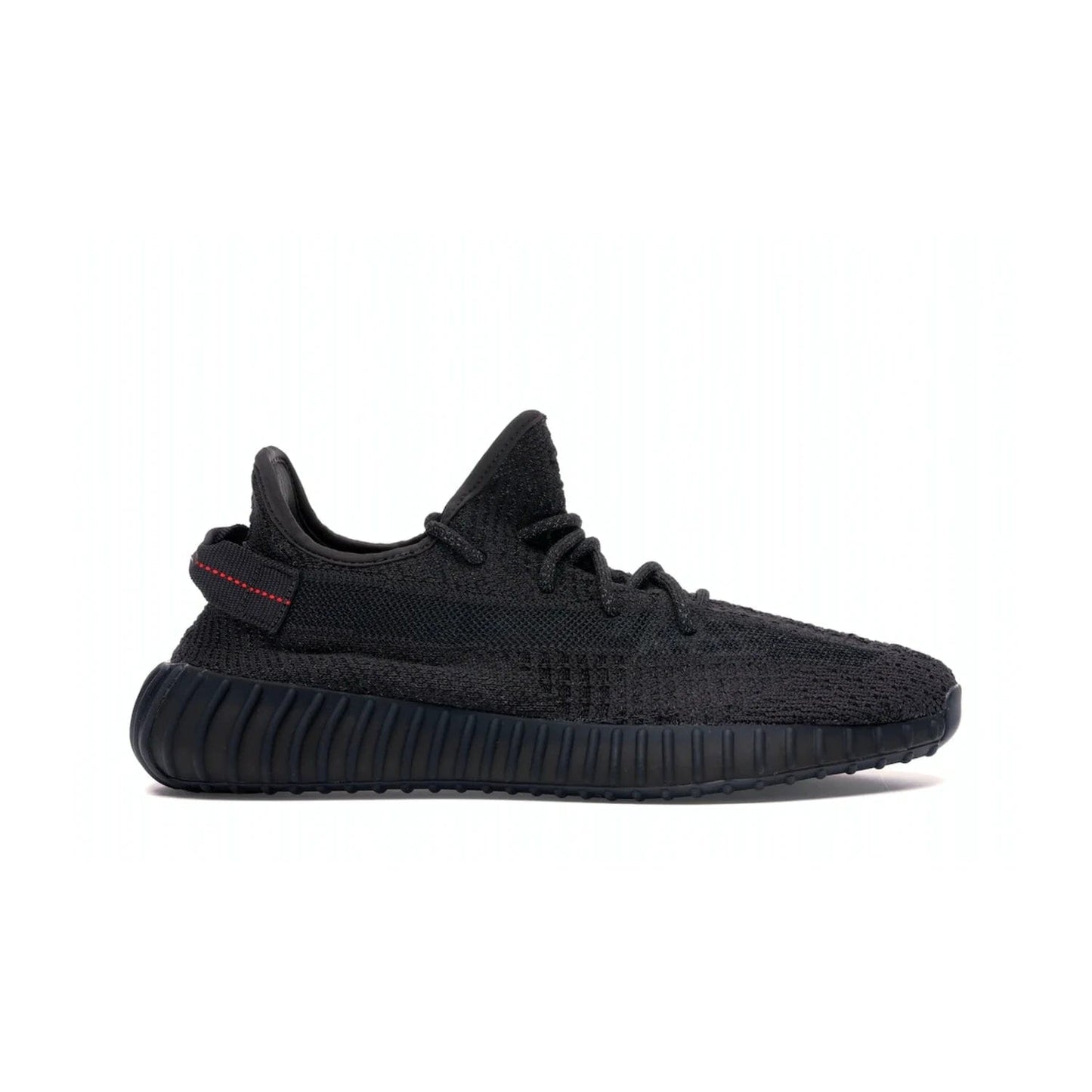 adidas Yeezy Boost 350 V2 Static Black (Reflective) - Image 1 - Only at www.BallersClubKickz.com - Make a statement with the adidas Yeezy Boost 350 V2 Static Black Reflective. All-black upper, reflective accents, midsole, and sole combine for a stylish look. High quality materials. June 2019 release. Add to your collection today.