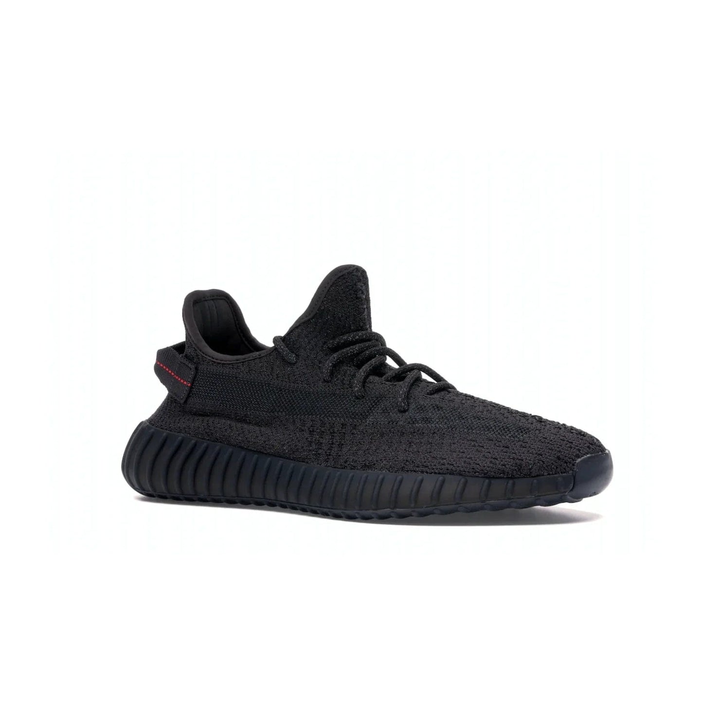adidas Yeezy Boost 350 V2 Static Black (Reflective) - Image 4 - Only at www.BallersClubKickz.com - Make a statement with the adidas Yeezy Boost 350 V2 Static Black Reflective. All-black upper, reflective accents, midsole, and sole combine for a stylish look. High quality materials. June 2019 release. Add to your collection today.