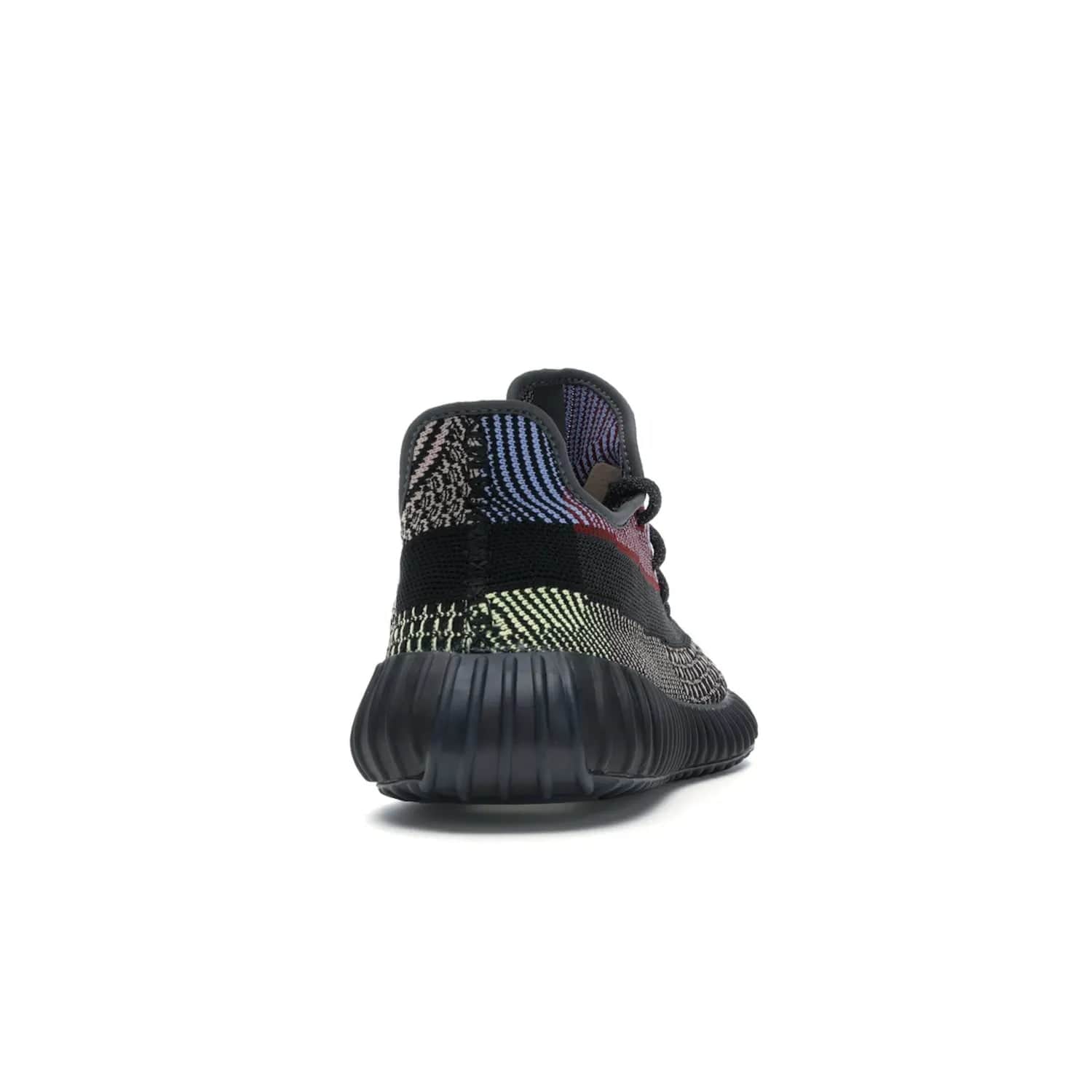 adidas Yeezy Boost 350 V2 Yecheil (Non-Reflective) - Image 29 - Only at www.BallersClubKickz.com - Make a statement with the eye-catching adidas Yeezy Boost 350 V2 Yecheil Non-Reflective. Featuring a spectrum of colorful hues, black upper, Boost cushioning, and black side stripe, the sneaker brings a luxe yet playful finish to any outfit.