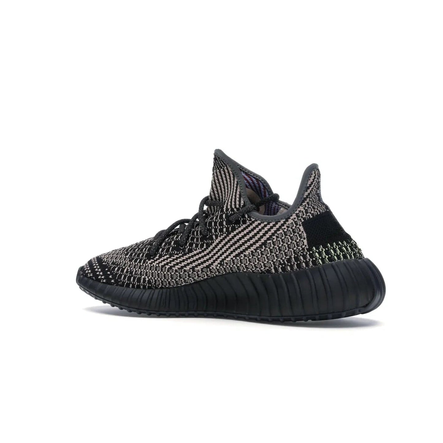 adidas Yeezy Boost 350 V2 Yecheil (Non-Reflective) - Image 22 - Only at www.BallersClubKickz.com - Make a statement with the eye-catching adidas Yeezy Boost 350 V2 Yecheil Non-Reflective. Featuring a spectrum of colorful hues, black upper, Boost cushioning, and black side stripe, the sneaker brings a luxe yet playful finish to any outfit.