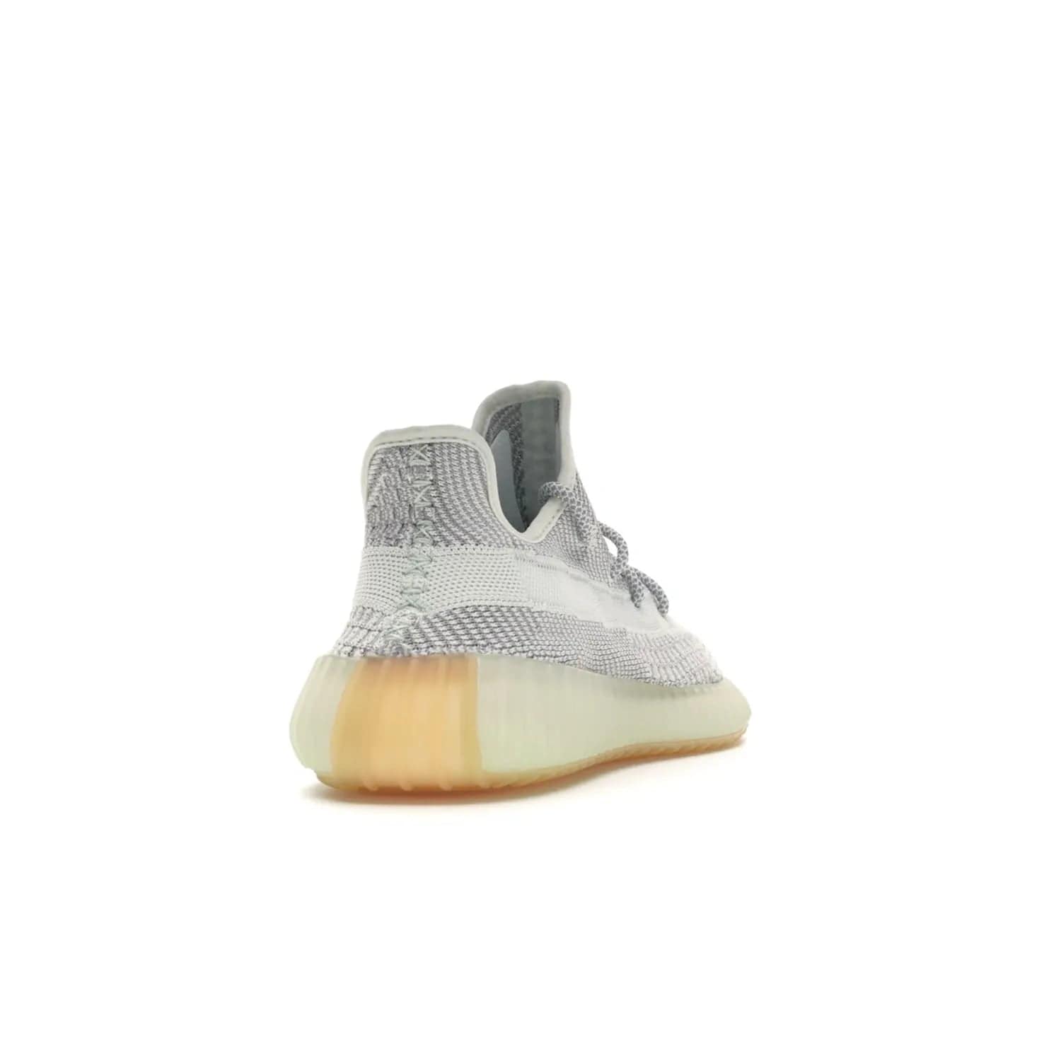 adidas Yeezy Boost 350 V2 Yeshaya (Non-Reflective) - Image 30 - Only at www.BallersClubKickz.com - Step out in style with the adidas Yeezy Boost 350 V2 Yeshaya (Non-Reflective). Gray-and-white Primeknit upper with mesh side stripe & rope laces, plus a translucent Boost sole with a hint of yellow. Make a statement and feel comfortable with this stylish sneaker.