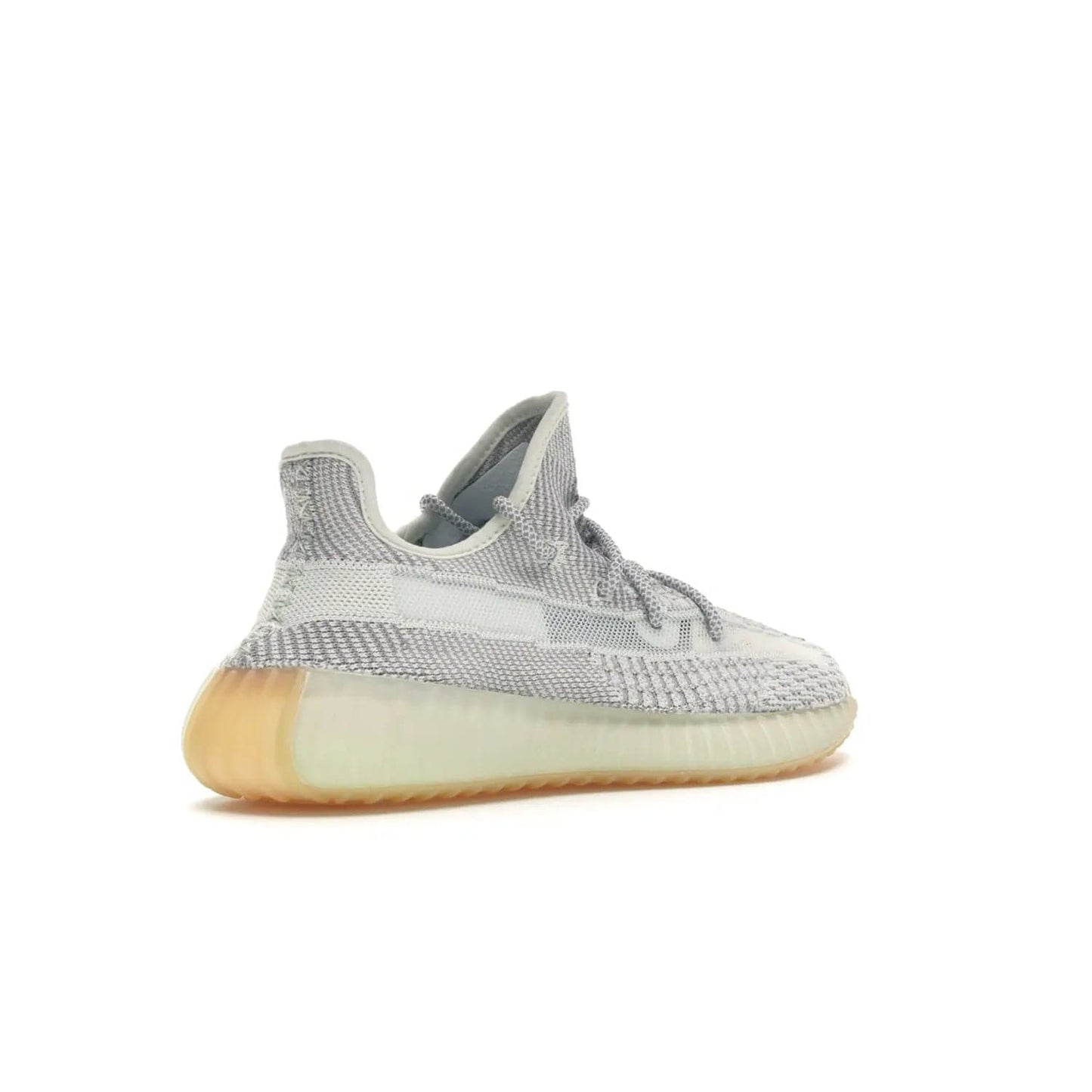 adidas Yeezy Boost 350 V2 Yeshaya (Non-Reflective) - Image 33 - Only at www.BallersClubKickz.com - Step out in style with the adidas Yeezy Boost 350 V2 Yeshaya (Non-Reflective). Gray-and-white Primeknit upper with mesh side stripe & rope laces, plus a translucent Boost sole with a hint of yellow. Make a statement and feel comfortable with this stylish sneaker.