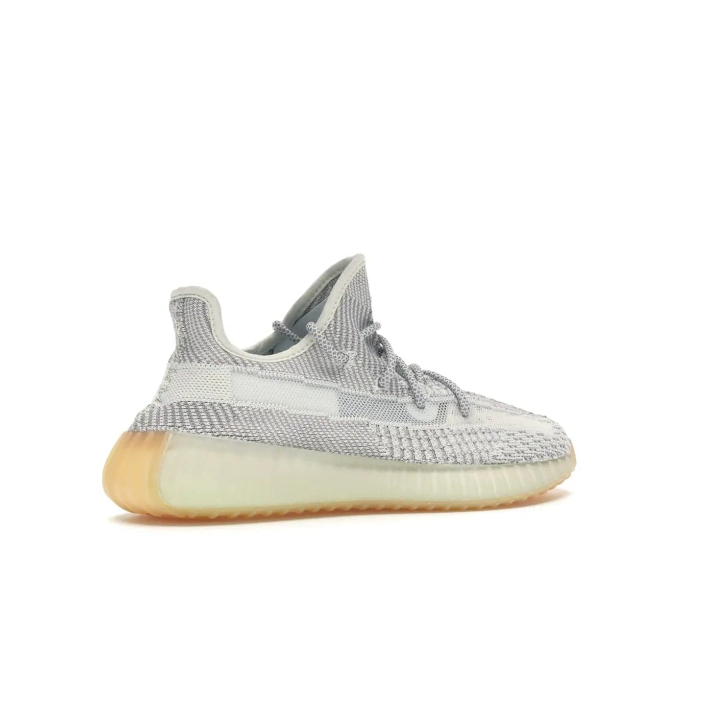 adidas Yeezy Boost 350 V2 Yeshaya (Non-Reflective) - Image 34 - Only at www.BallersClubKickz.com - Step out in style with the adidas Yeezy Boost 350 V2 Yeshaya (Non-Reflective). Gray-and-white Primeknit upper with mesh side stripe & rope laces, plus a translucent Boost sole with a hint of yellow. Make a statement and feel comfortable with this stylish sneaker.