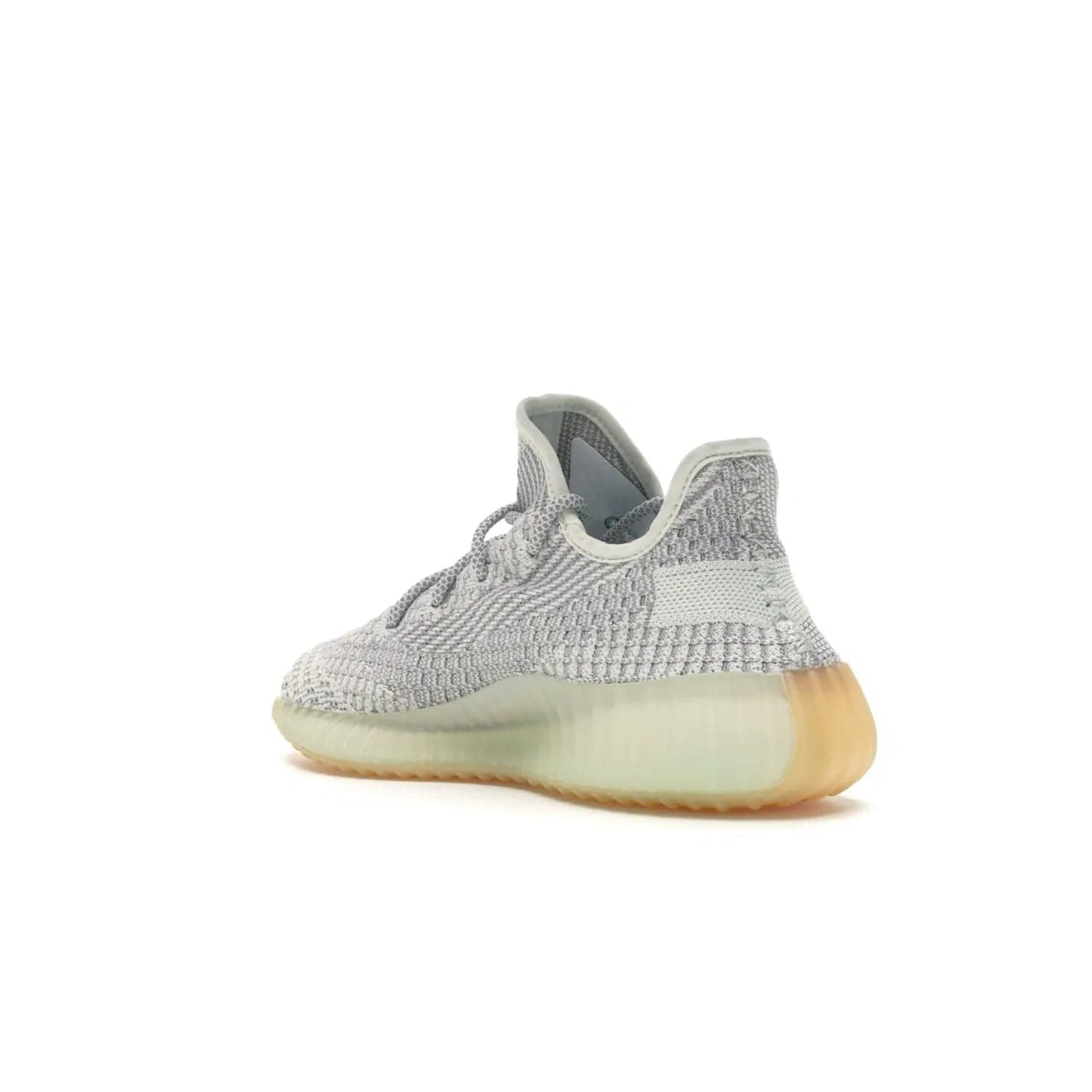 adidas Yeezy Boost 350 V2 Yeshaya (Non-Reflective) - Image 24 - Only at www.BallersClubKickz.com - Step out in style with the adidas Yeezy Boost 350 V2 Yeshaya (Non-Reflective). Gray-and-white Primeknit upper with mesh side stripe & rope laces, plus a translucent Boost sole with a hint of yellow. Make a statement and feel comfortable with this stylish sneaker.