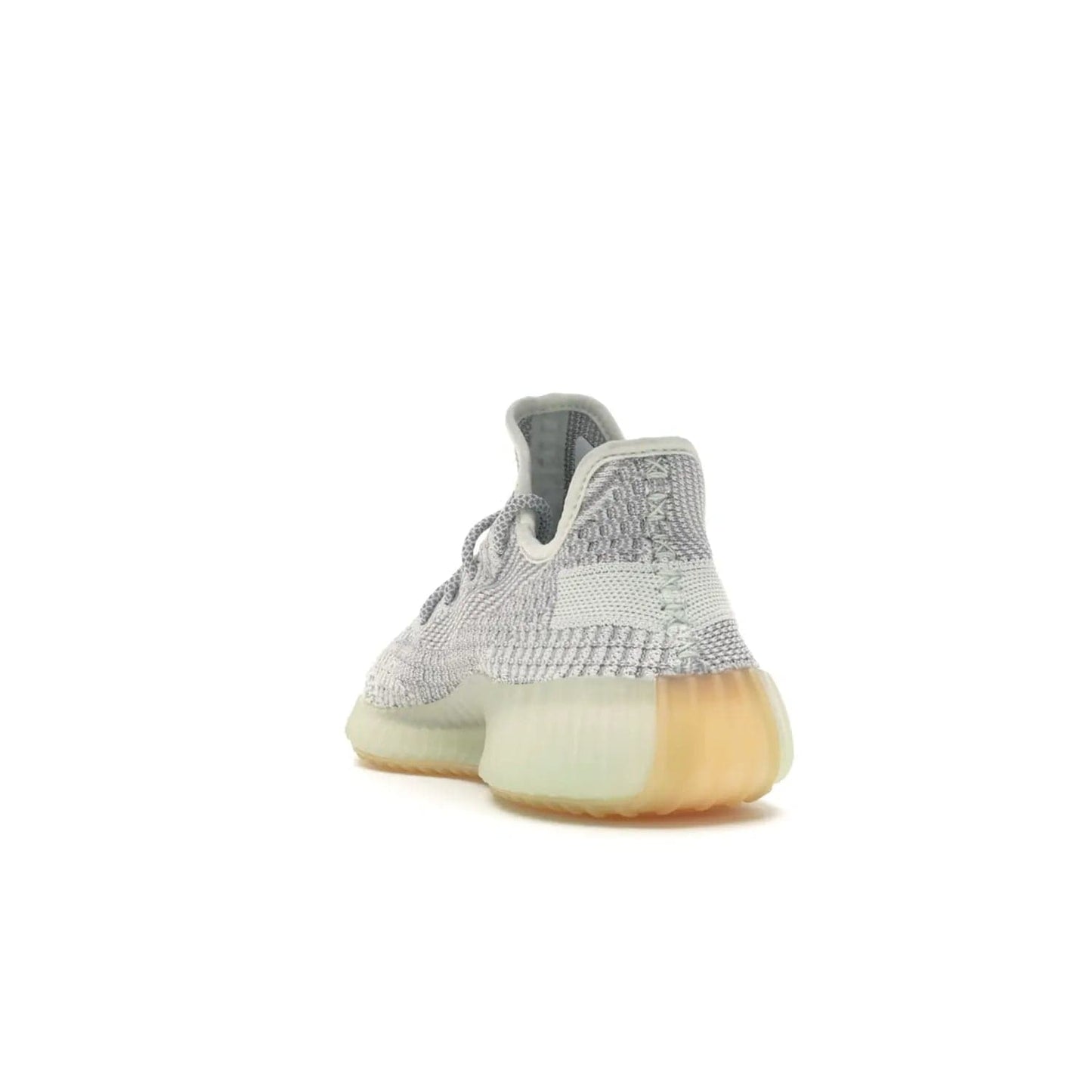 adidas Yeezy Boost 350 V2 Yeshaya (Non-Reflective) - Image 26 - Only at www.BallersClubKickz.com - Step out in style with the adidas Yeezy Boost 350 V2 Yeshaya (Non-Reflective). Gray-and-white Primeknit upper with mesh side stripe & rope laces, plus a translucent Boost sole with a hint of yellow. Make a statement and feel comfortable with this stylish sneaker.