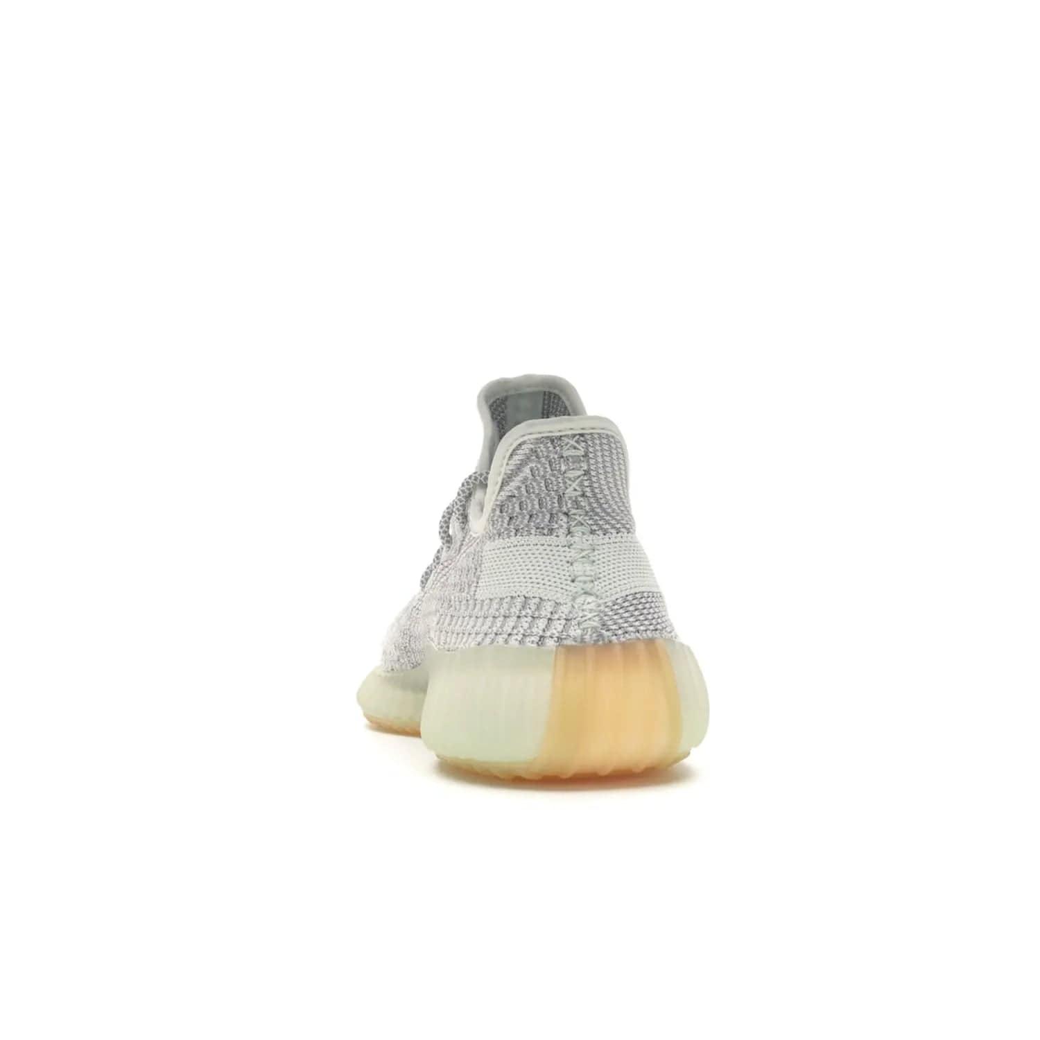 adidas Yeezy Boost 350 V2 Yeshaya (Non-Reflective) - Image 27 - Only at www.BallersClubKickz.com - Step out in style with the adidas Yeezy Boost 350 V2 Yeshaya (Non-Reflective). Gray-and-white Primeknit upper with mesh side stripe & rope laces, plus a translucent Boost sole with a hint of yellow. Make a statement and feel comfortable with this stylish sneaker.