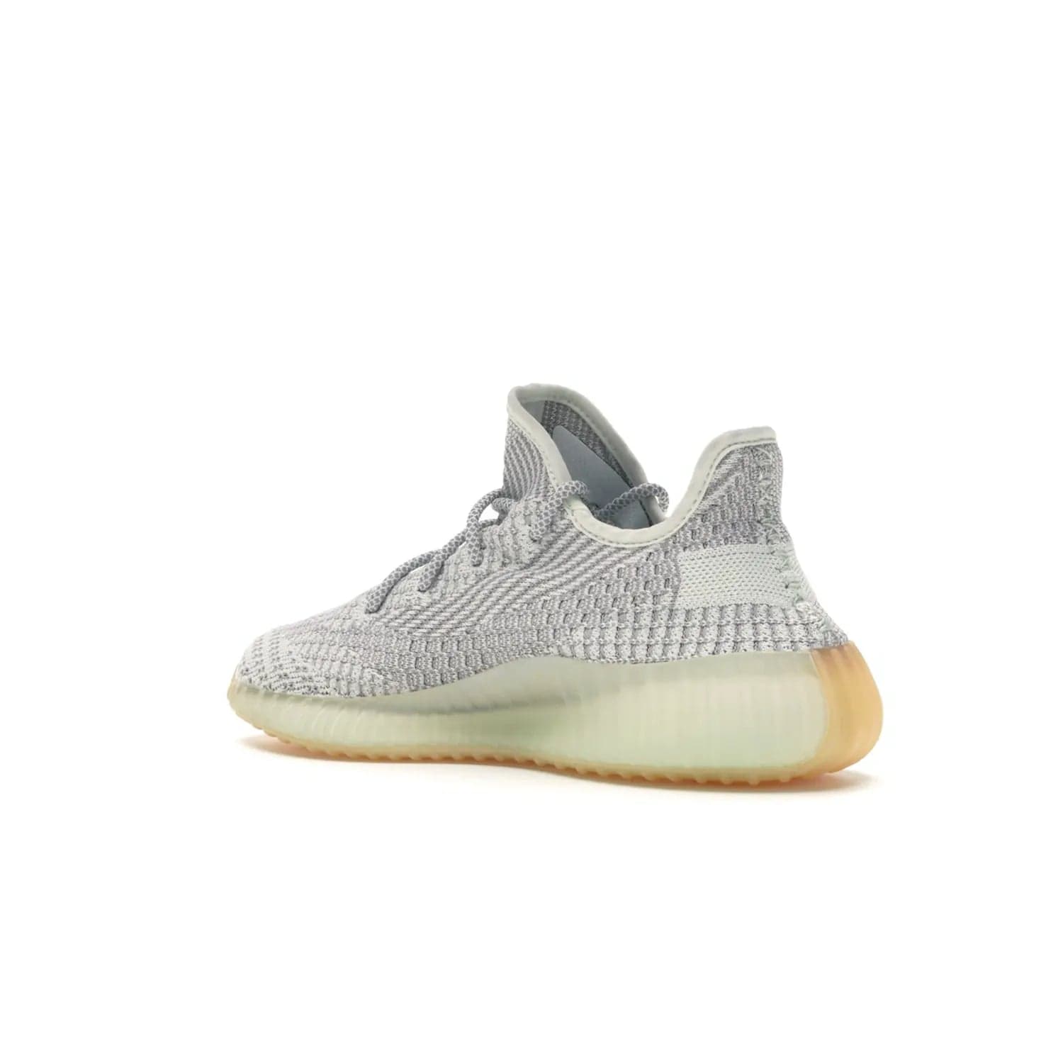 adidas Yeezy Boost 350 V2 Yeshaya (Non-Reflective) - Image 23 - Only at www.BallersClubKickz.com - Step out in style with the adidas Yeezy Boost 350 V2 Yeshaya (Non-Reflective). Gray-and-white Primeknit upper with mesh side stripe & rope laces, plus a translucent Boost sole with a hint of yellow. Make a statement and feel comfortable with this stylish sneaker.