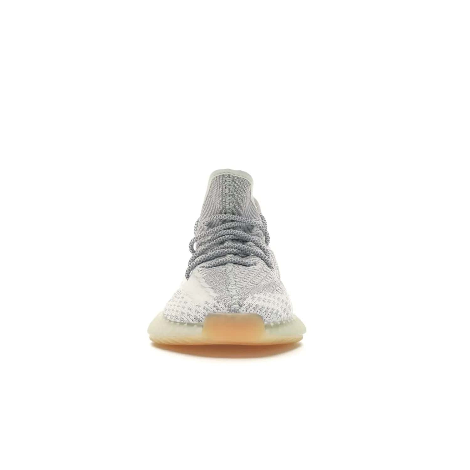 adidas Yeezy Boost 350 V2 Yeshaya (Non-Reflective) - Image 10 - Only at www.BallersClubKickz.com - Step out in style with the adidas Yeezy Boost 350 V2 Yeshaya (Non-Reflective). Gray-and-white Primeknit upper with mesh side stripe & rope laces, plus a translucent Boost sole with a hint of yellow. Make a statement and feel comfortable with this stylish sneaker.