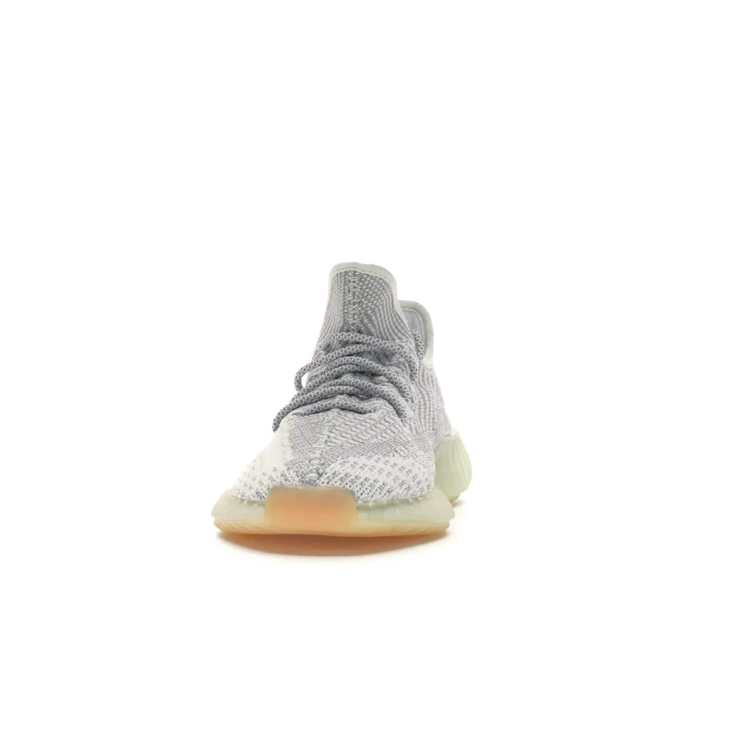 adidas Yeezy Boost 350 V2 Yeshaya (Non-Reflective) - Image 11 - Only at www.BallersClubKickz.com - Step out in style with the adidas Yeezy Boost 350 V2 Yeshaya (Non-Reflective). Gray-and-white Primeknit upper with mesh side stripe & rope laces, plus a translucent Boost sole with a hint of yellow. Make a statement and feel comfortable with this stylish sneaker.