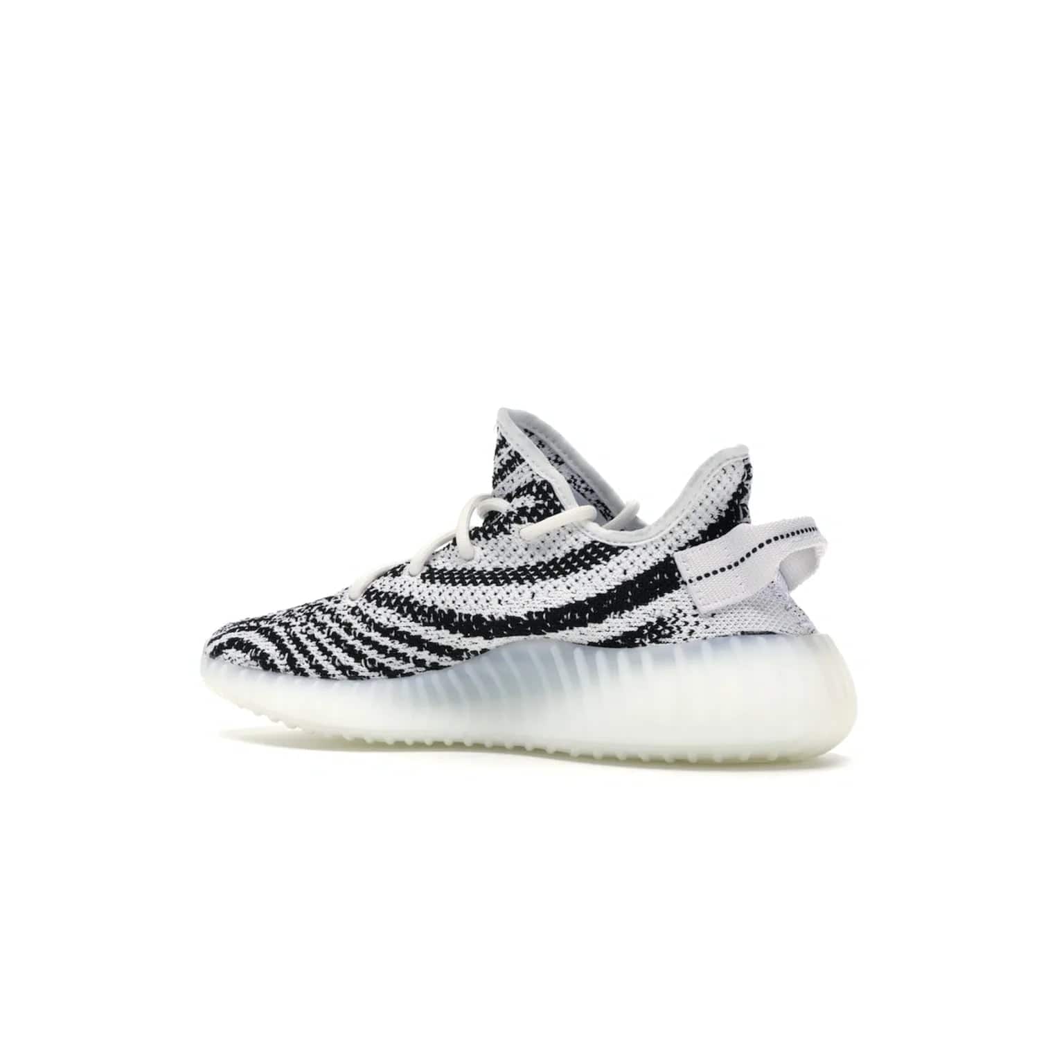 adidas Yeezy Boost 350 V2 Zebra - Image 22 - Only at www.BallersClubKickz.com - #
Score the iconic adidas Yeezy Boost 350 V2 Zebra for a fashionable addition to your street-style. Featuring a Primeknit upper and Boost sole, you'll look great and feel comfortable with every step.