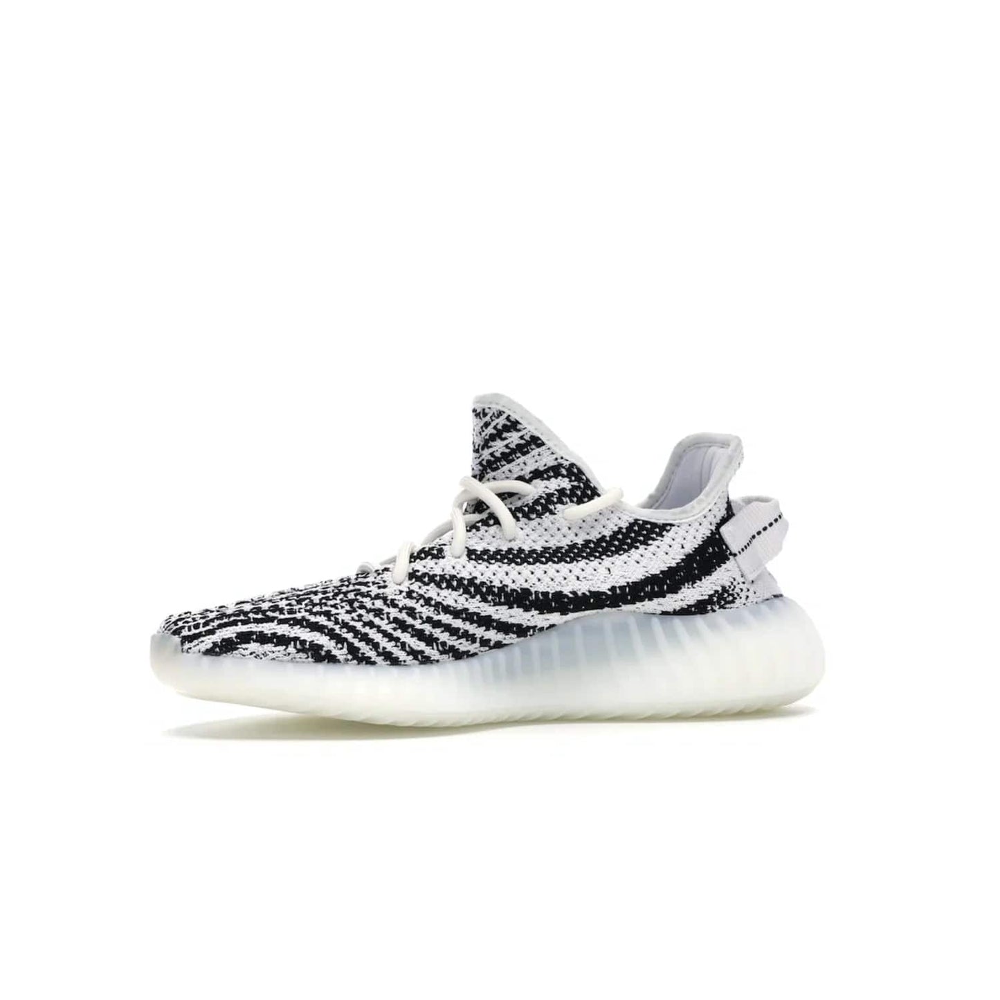 adidas Yeezy Boost 350 V2 Zebra - Image 17 - Only at www.BallersClubKickz.com - #
Score the iconic adidas Yeezy Boost 350 V2 Zebra for a fashionable addition to your street-style. Featuring a Primeknit upper and Boost sole, you'll look great and feel comfortable with every step.