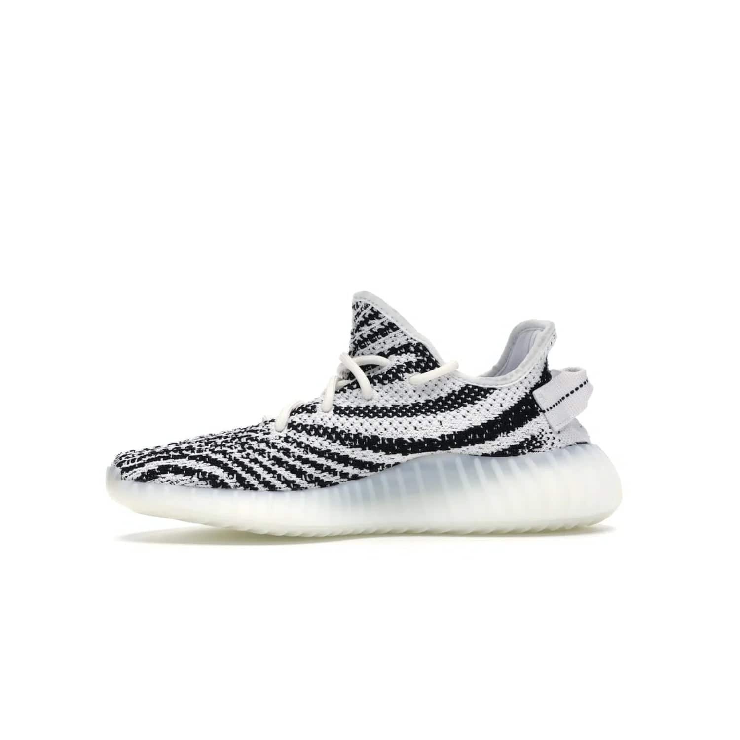 adidas Yeezy Boost 350 V2 Zebra - Image 18 - Only at www.BallersClubKickz.com - #
Score the iconic adidas Yeezy Boost 350 V2 Zebra for a fashionable addition to your street-style. Featuring a Primeknit upper and Boost sole, you'll look great and feel comfortable with every step.