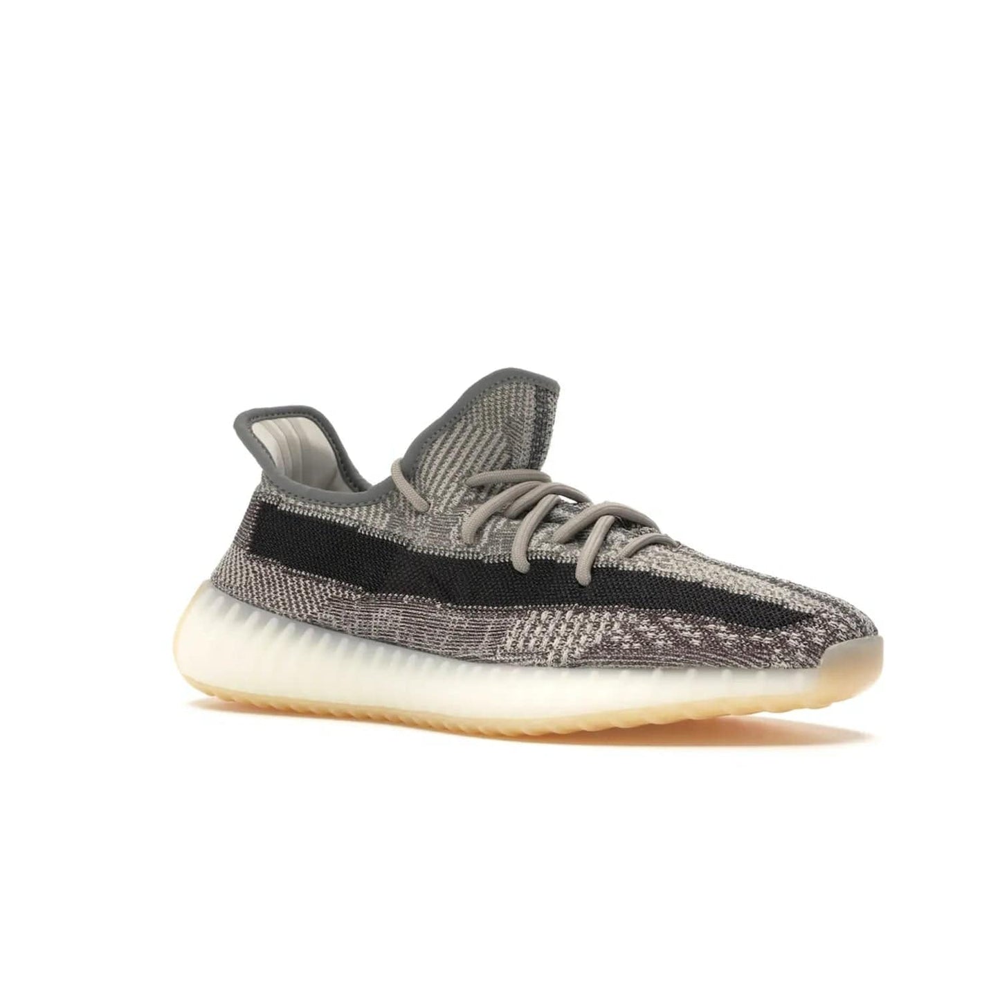 adidas Yeezy Boost 350 V2 Zyon - Image 4 - Only at www.BallersClubKickz.com - Step up your style game with the adidas Yeezy Boost 350 V2 Zyon. This sleek sneaker features a Primeknit upper, dark side stripe, translucent Boost sole, and creamy white interior providing style and comfort. Get them now!