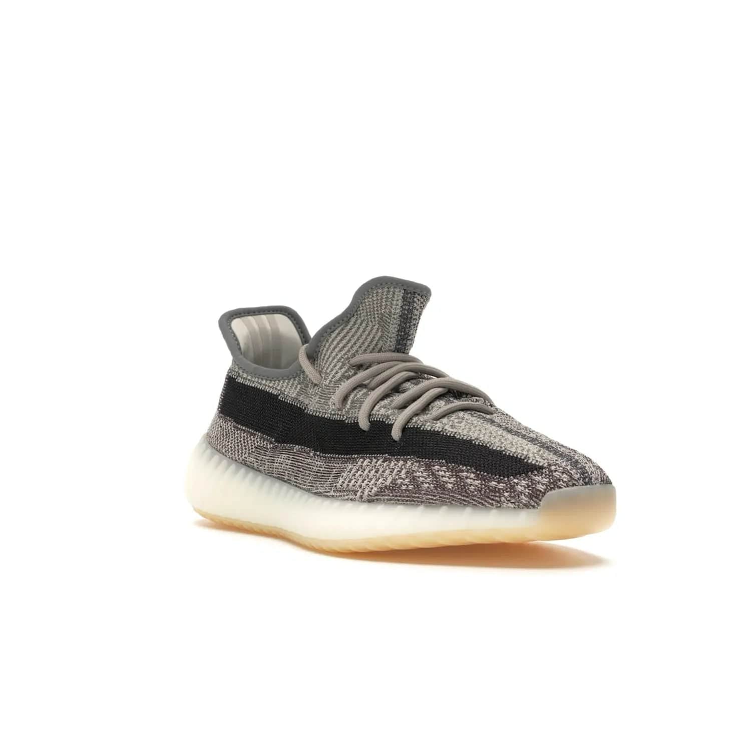 adidas Yeezy Boost 350 V2 Zyon - Image 6 - Only at www.BallersClubKickz.com - Step up your style game with the adidas Yeezy Boost 350 V2 Zyon. This sleek sneaker features a Primeknit upper, dark side stripe, translucent Boost sole, and creamy white interior providing style and comfort. Get them now!