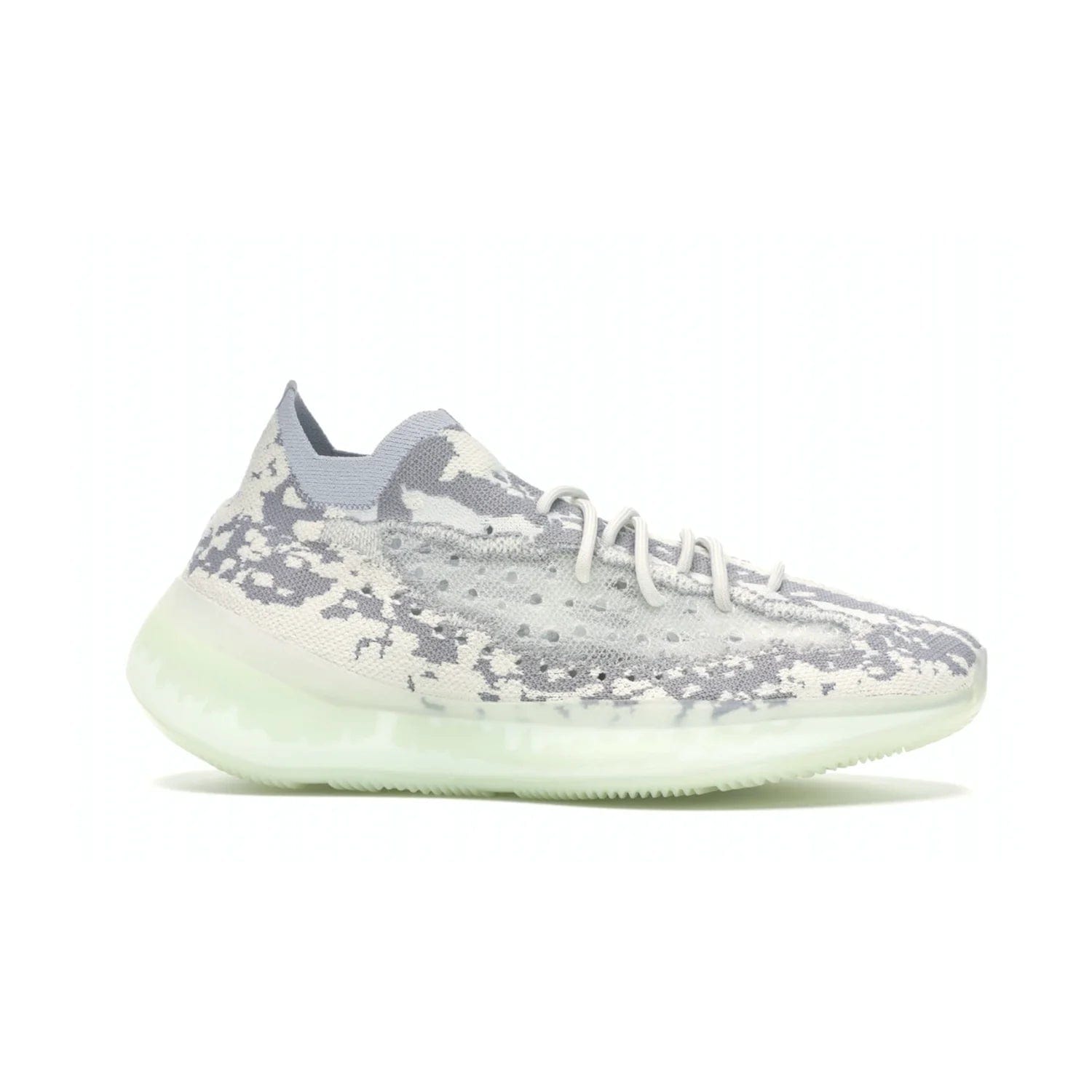 adidas Yeezy Boost 380 Alien - Image 2 - Only at www.BallersClubKickz.com - Introducing the adidas Yeezy Boost 380 Alien, featuring a one-of-a-kind Primeknit pattern, an improved Boost midsole for comfort, and a specially engineered outsole for superior grip. Finished in the stylish Alien, Alien, Alien, colorway, the Yeezy Boost 380 Alien is an essential addition to any collection.