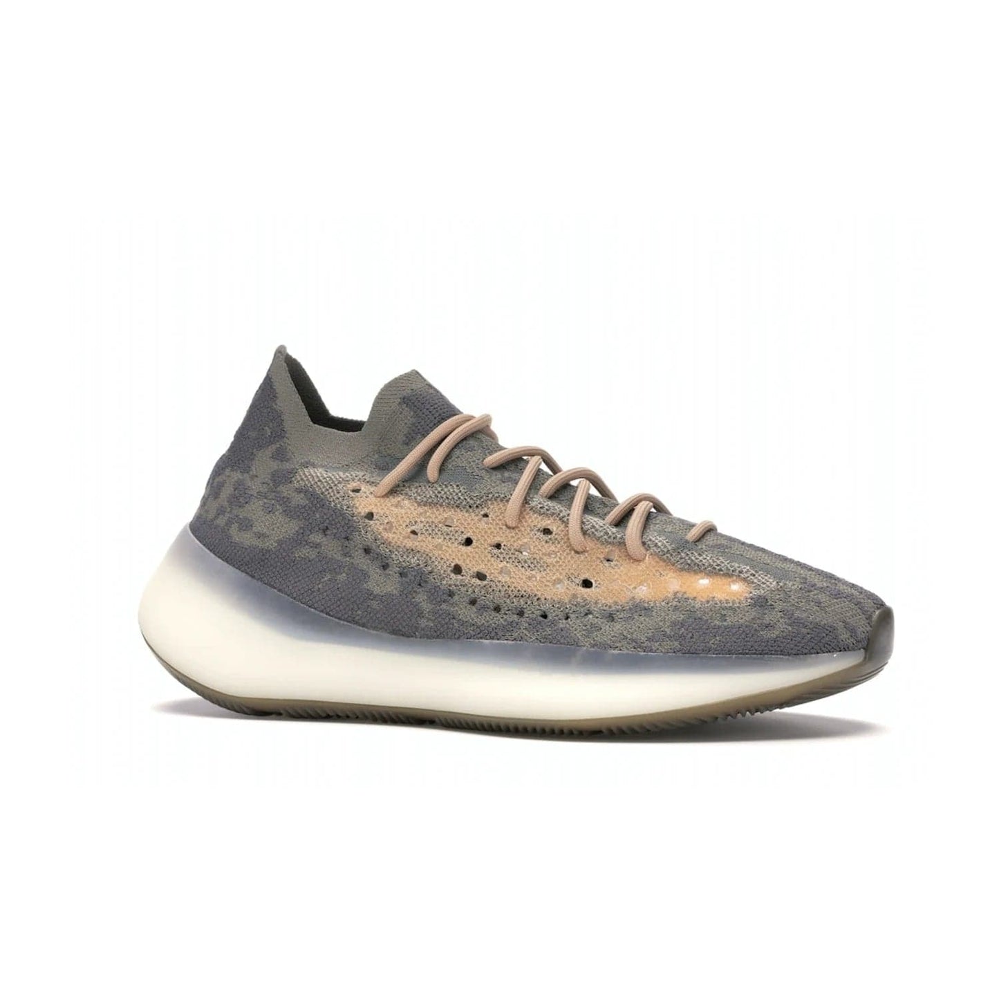 adidas Yeezy Boost 380 Mist Reflective - Image 3 - Only at www.BallersClubKickz.com - Shop adidas Yeezy Boost 380 Mist Reflective for comfort and style. Enjoy unique reflective upper, upgraded translucent Boost midsole, and engineered gum outsole grip. The Mist/Mist/Mist colorway released in February of 2020 is perfect for everyday wear.