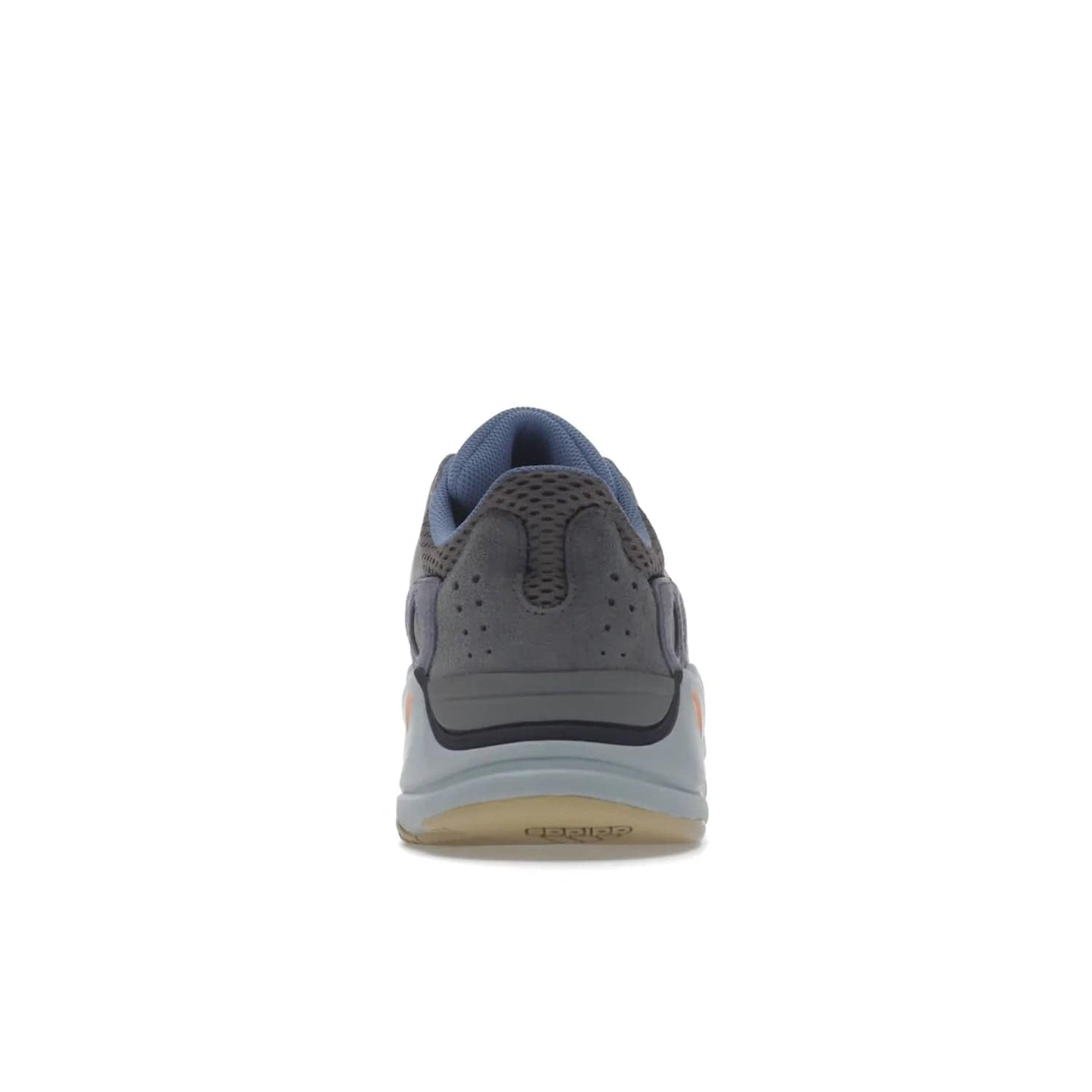 adidas Yeezy Boost 700 Carbon Blue - Image 28 - Only at www.BallersClubKickz.com - Style meets practicality with the adidas Yeezy Boost 700 Carbon Blue. Tonal grey and carbon blue mix of suede and mesh upper, grey midsole and gum outsole. Get yours today.