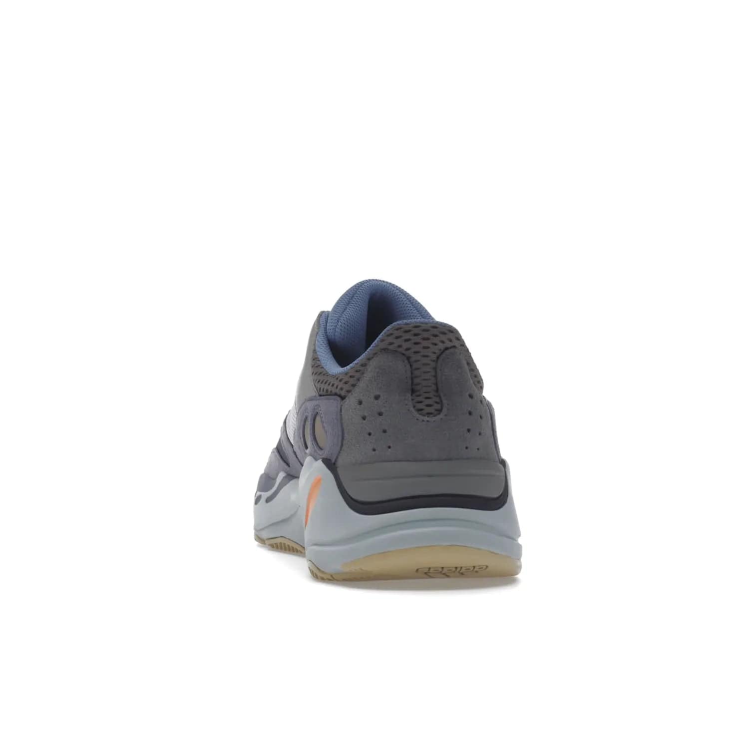 adidas Yeezy Boost 700 Carbon Blue - Image 27 - Only at www.BallersClubKickz.com - Style meets practicality with the adidas Yeezy Boost 700 Carbon Blue. Tonal grey and carbon blue mix of suede and mesh upper, grey midsole and gum outsole. Get yours today.