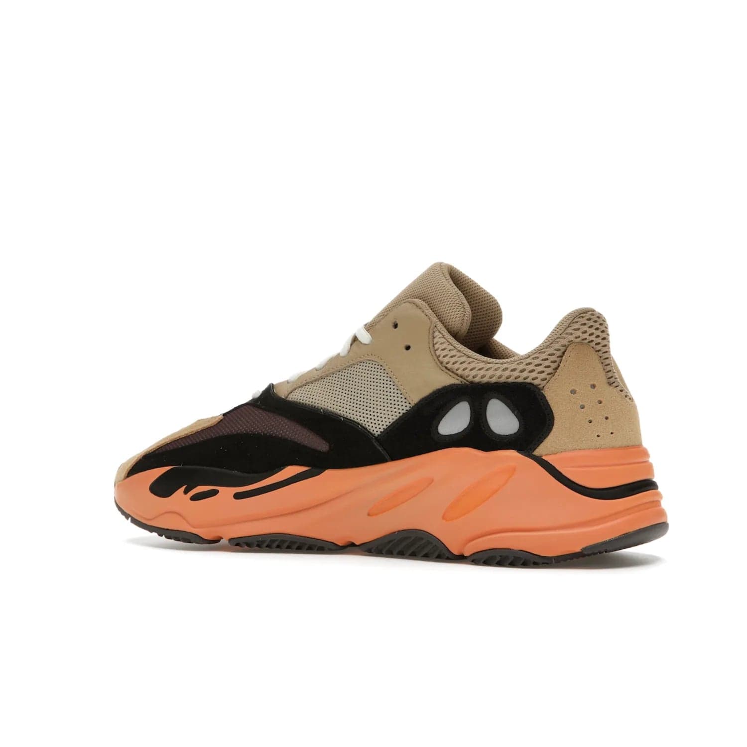 adidas Yeezy Boost 700 Enflame Amber - Image 22 - Only at www.BallersClubKickz.com - Adidas Yeezy Boost 700 Enflame Amber: Eye-catching design with pale yellow, brown, teal, and orange! Get yours in June 2021.