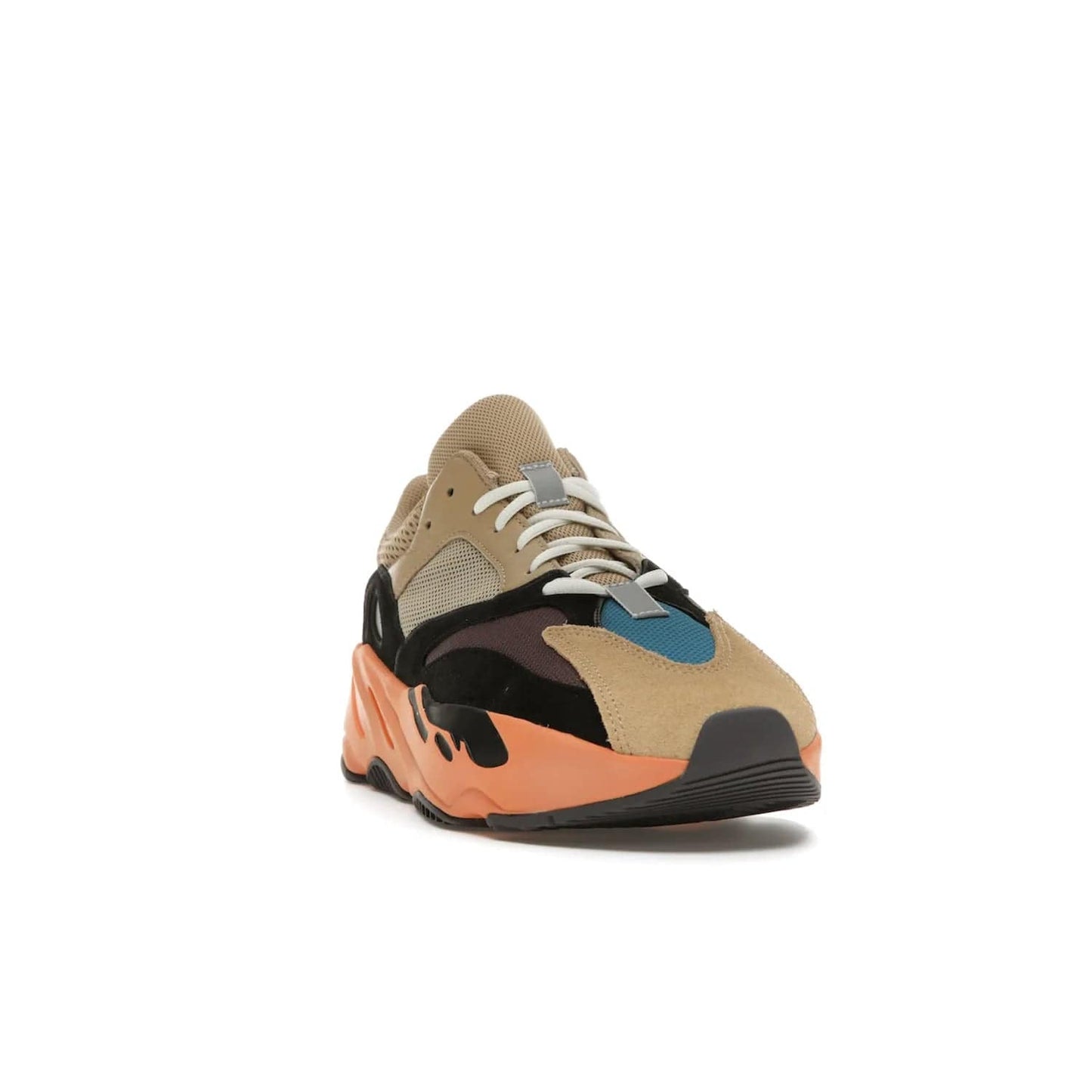 adidas Yeezy Boost 700 Enflame Amber - Image 8 - Only at www.BallersClubKickz.com - Adidas Yeezy Boost 700 Enflame Amber: Eye-catching design with pale yellow, brown, teal, and orange! Get yours in June 2021.