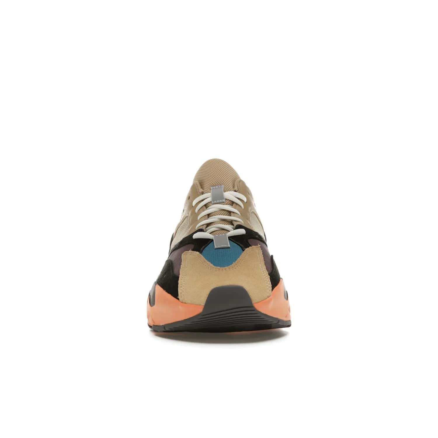 adidas Yeezy Boost 700 Enflame Amber - Image 10 - Only at www.BallersClubKickz.com - Adidas Yeezy Boost 700 Enflame Amber: Eye-catching design with pale yellow, brown, teal, and orange! Get yours in June 2021.