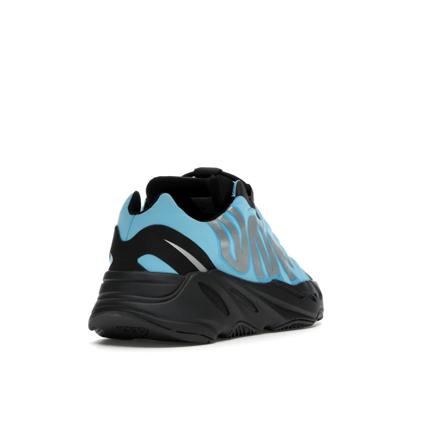 adidas Yeezy Boost 700 MNVN Bright Cyan - Image 31 - Only at www.BallersClubKickz.com - The adidas Yeezy Boost 700 MNVN features a Bright Cyan nylon upper with iconic "700" graphics and a sculptural black Boost sole for superior style and comfort. Step into legendary style and comfort in June 2021.