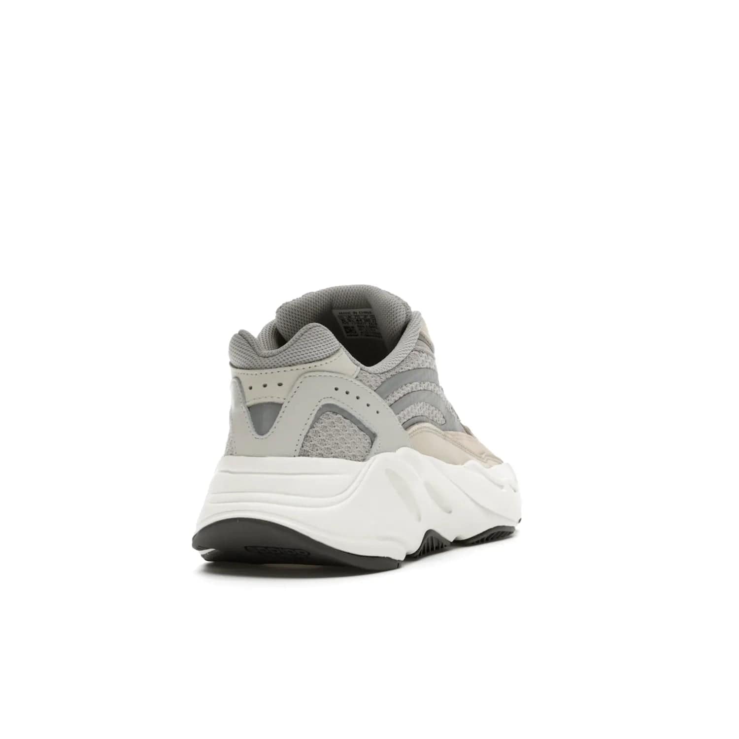 adidas Yeezy Boost 700 V2 Cream - Image 30 - Only at www.BallersClubKickz.com - Add style and luxury to your wardrobe with the adidas Yeezy 700 V2 Cream. Featuring a unique reflective upper, leather overlays, mesh underlays and the signature BOOST midsole, this silhouette is perfect for any stylish wardrobe.