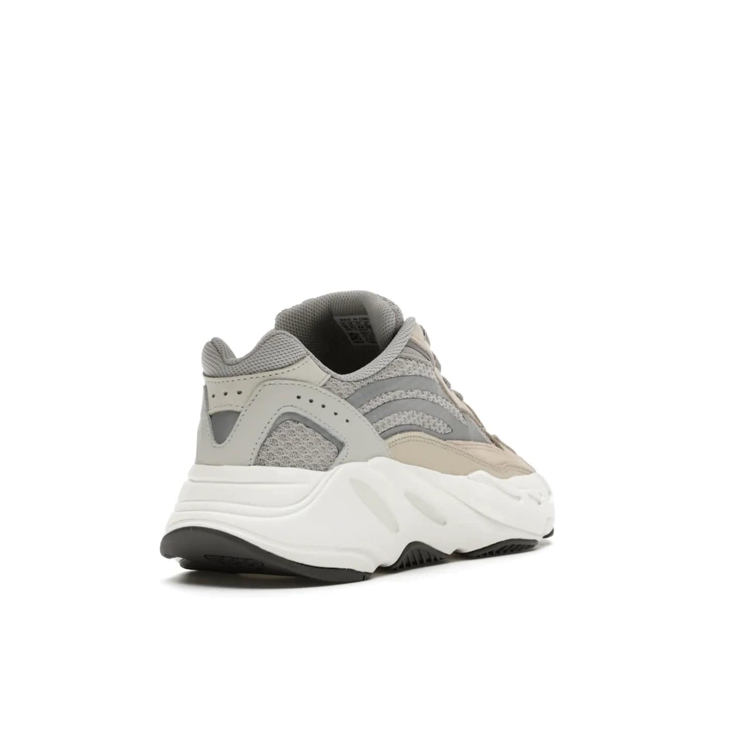 adidas Yeezy Boost 700 V2 Cream - Image 31 - Only at www.BallersClubKickz.com - Add style and luxury to your wardrobe with the adidas Yeezy 700 V2 Cream. Featuring a unique reflective upper, leather overlays, mesh underlays and the signature BOOST midsole, this silhouette is perfect for any stylish wardrobe.