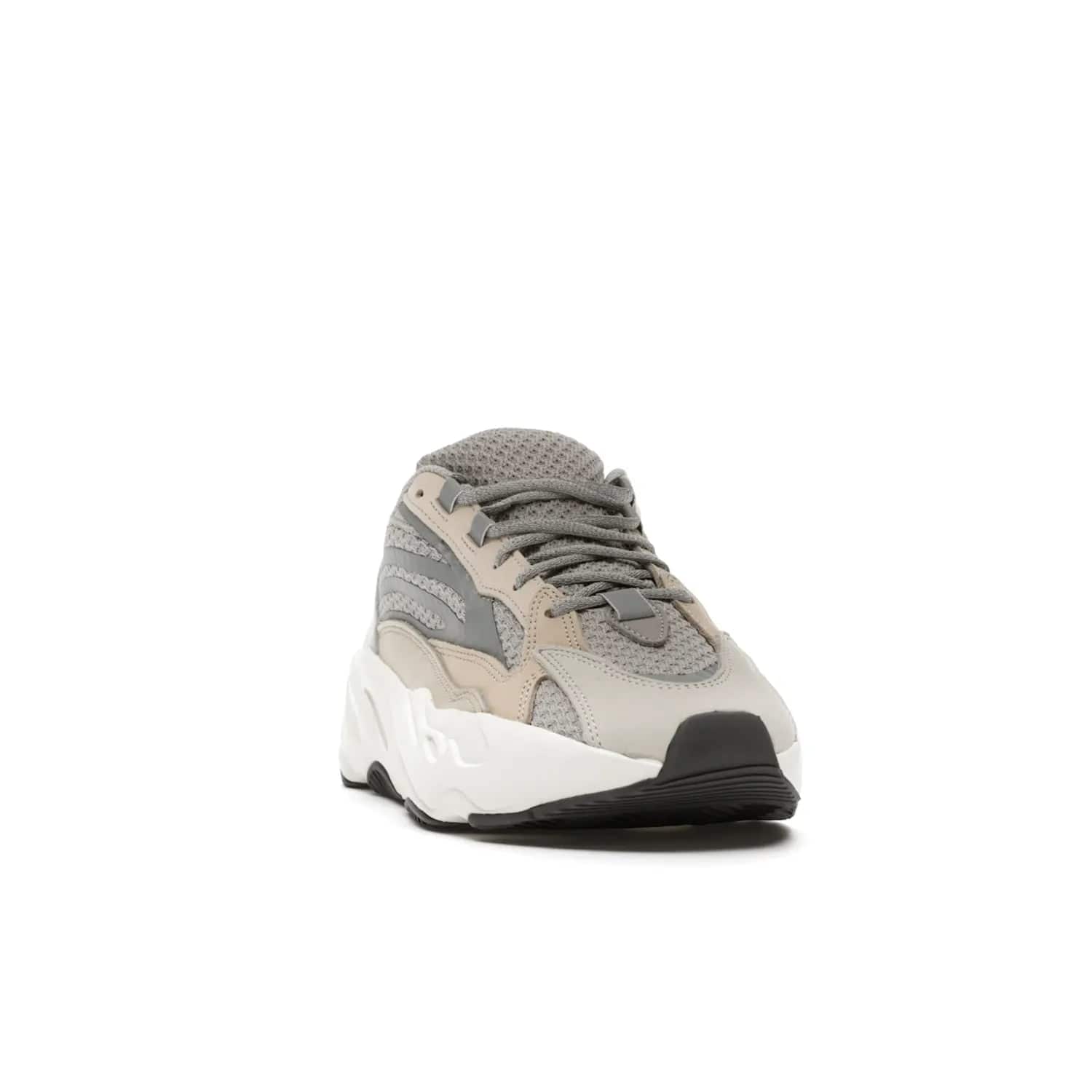 adidas Yeezy Boost 700 V2 Cream - Image 8 - Only at www.BallersClubKickz.com - Add style and luxury to your wardrobe with the adidas Yeezy 700 V2 Cream. Featuring a unique reflective upper, leather overlays, mesh underlays and the signature BOOST midsole, this silhouette is perfect for any stylish wardrobe.