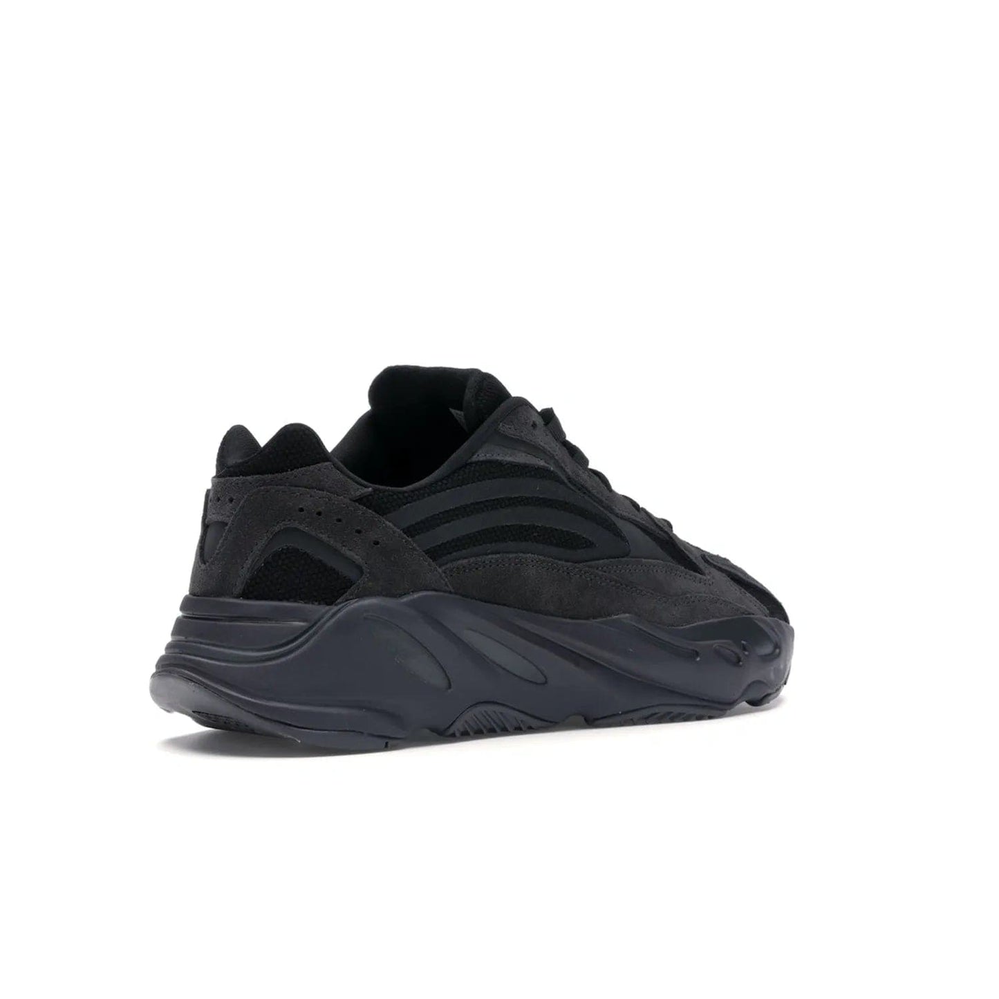 adidas Yeezy Boost 700 V2 Vanta - Image 33 - Only at www.BallersClubKickz.com - Introducing the adidas Yeezy Boost 700 V2 Vanta - a sleek and stylish all-black design featuring a combination of mesh, leather, and suede construction with signature Boost cushioning in the sole. The ultimate in comfort and support.