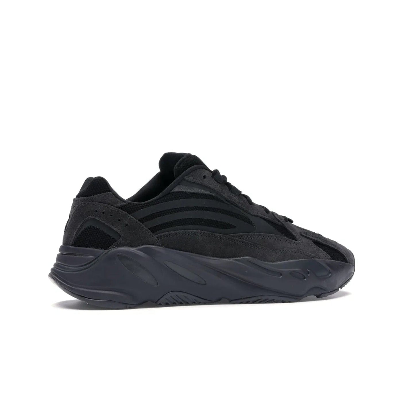 adidas Yeezy Boost 700 V2 Vanta - Image 35 - Only at www.BallersClubKickz.com - Introducing the adidas Yeezy Boost 700 V2 Vanta - a sleek and stylish all-black design featuring a combination of mesh, leather, and suede construction with signature Boost cushioning in the sole. The ultimate in comfort and support.