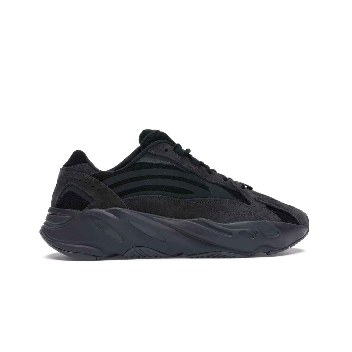 adidas Yeezy Boost 700 V2 Vanta - Image 36 - Only at www.BallersClubKickz.com - Introducing the adidas Yeezy Boost 700 V2 Vanta - a sleek and stylish all-black design featuring a combination of mesh, leather, and suede construction with signature Boost cushioning in the sole. The ultimate in comfort and support.