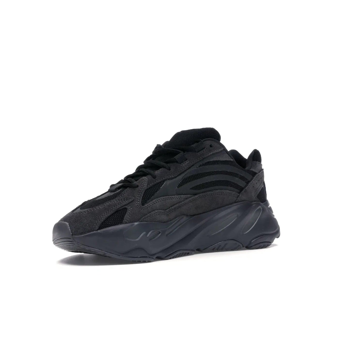 adidas Yeezy Boost 700 V2 Vanta - Image 15 - Only at www.BallersClubKickz.com - Introducing the adidas Yeezy Boost 700 V2 Vanta - a sleek and stylish all-black design featuring a combination of mesh, leather, and suede construction with signature Boost cushioning in the sole. The ultimate in comfort and support.
