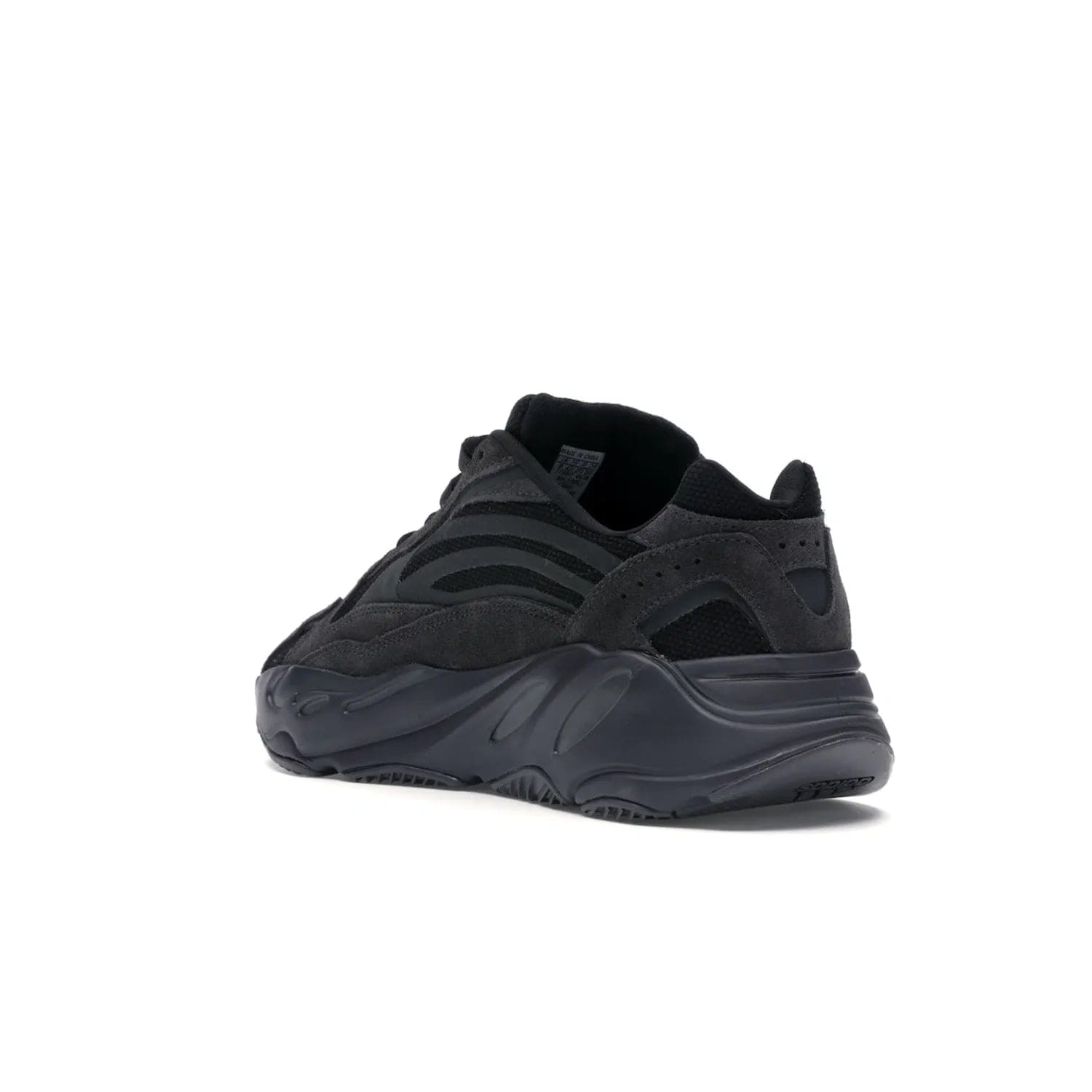 adidas Yeezy Boost 700 V2 Vanta - Image 24 - Only at www.BallersClubKickz.com - Introducing the adidas Yeezy Boost 700 V2 Vanta - a sleek and stylish all-black design featuring a combination of mesh, leather, and suede construction with signature Boost cushioning in the sole. The ultimate in comfort and support.