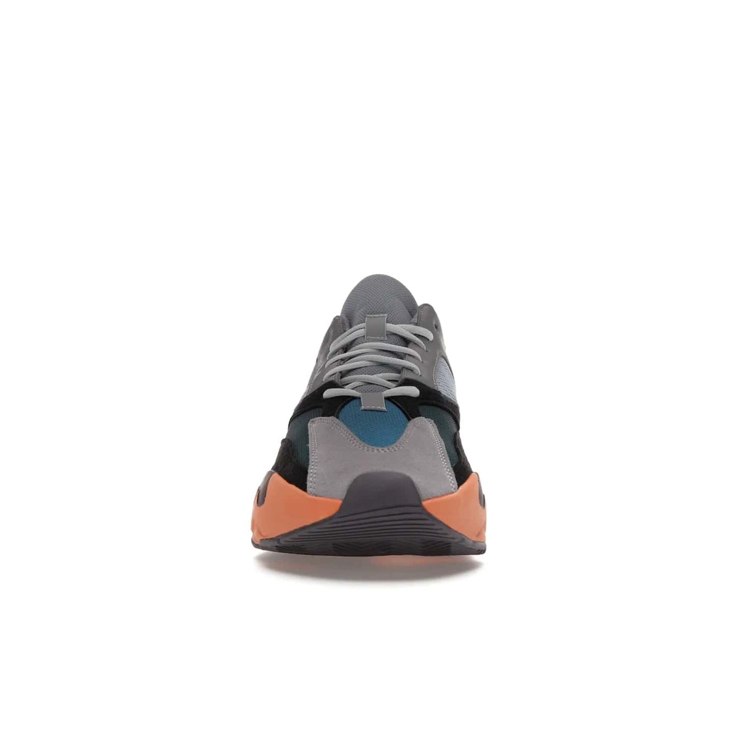 adidas Yeezy Boost 700 Wash Orange - Image 10 - Only at www.BallersClubKickz.com - Introducing the adidas Yeezy Boost 700 Wash Orange. Unique grey leather, suede, mesh upper and teal panels with a chunky Wash Orange Boost midsole. Release October 2021, make a statement today!
