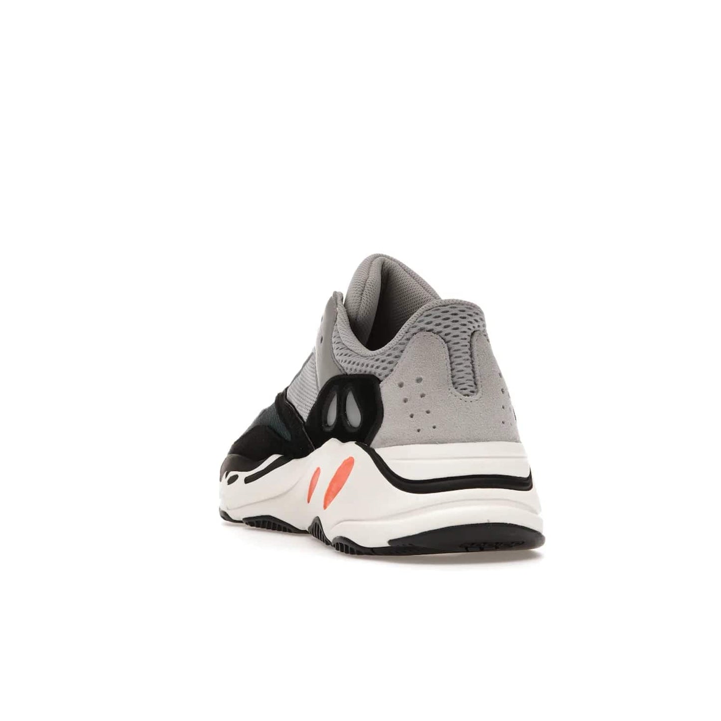 adidas Yeezy Boost 700 Wave Runner - Image 26 - Only at www.BallersClubKickz.com - Shop the iconic adidas Yeezy Boost 700 Wave Runner. Featuring grey mesh and leather upper, black suede overlays, teal mesh underlays, and signature Boost sole. Be bold & make a statement.