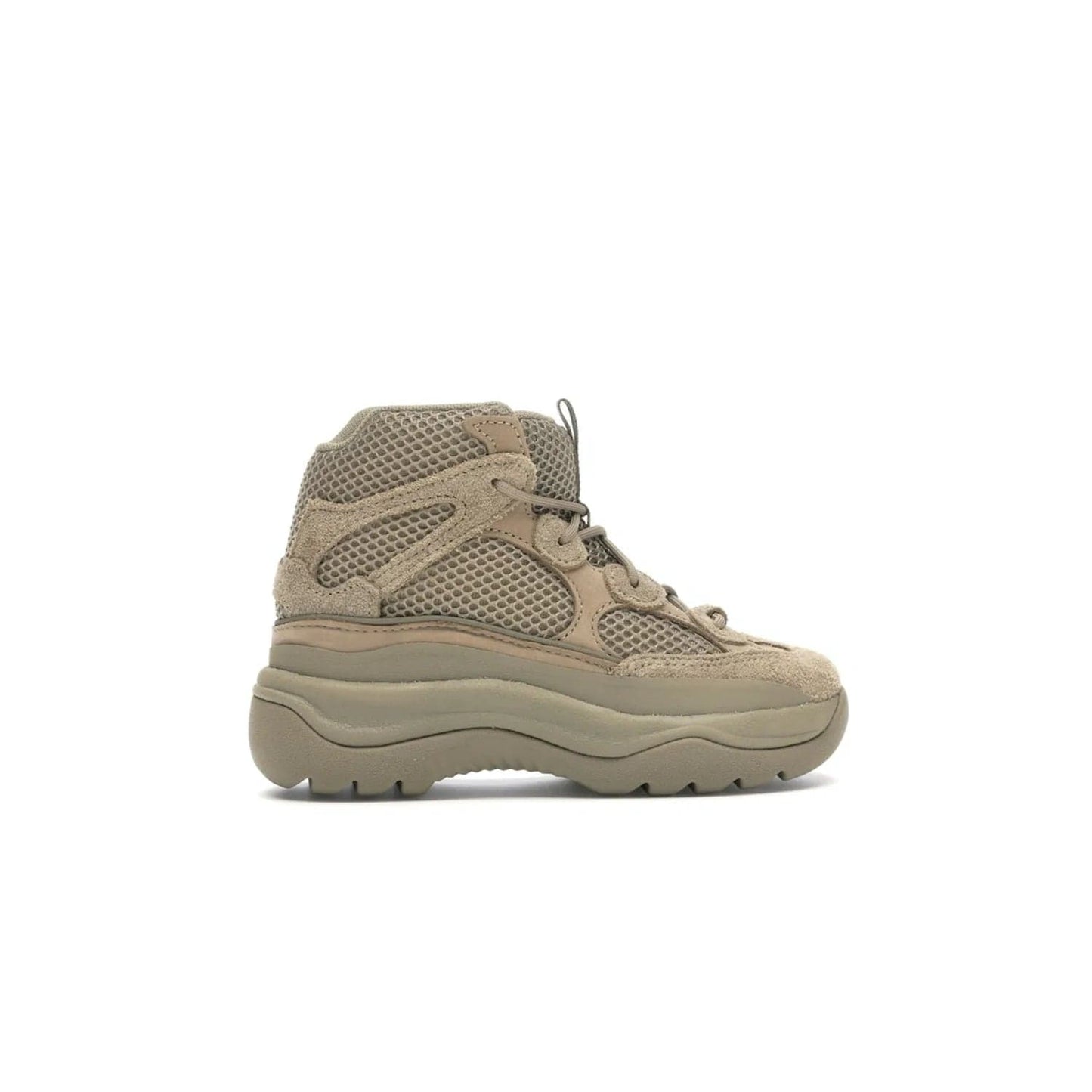 adidas Yeezy Desert Boot Rock (Kids) - Image 36 - Only at www.BallersClubKickz.com - Elevate your style this season with the adidas Yeezy Desert Boot Rock. Crafted from layered nylon and suede, this chic kids' silhouette features an EVA midsole and rubber outsole for superior cushioning and traction.