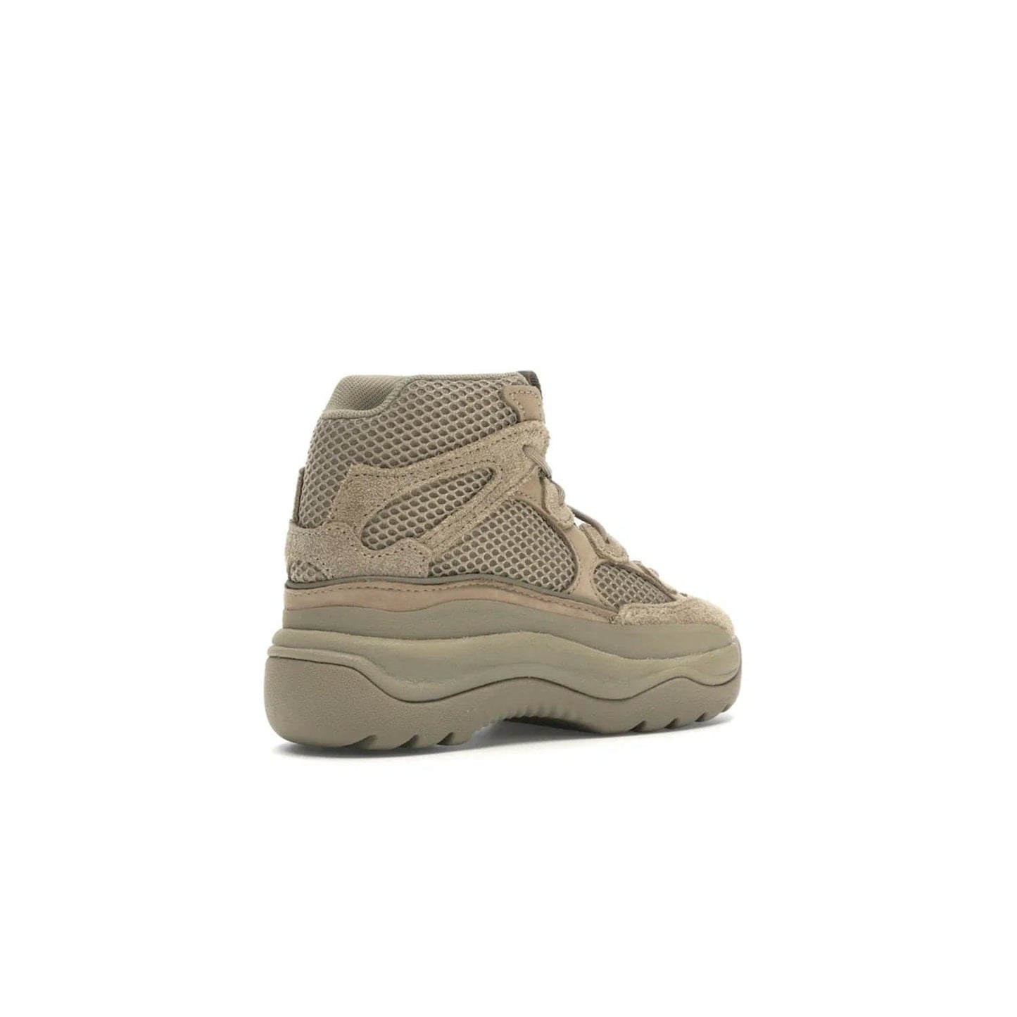 adidas Yeezy Desert Boot Rock (Kids) - Image 33 - Only at www.BallersClubKickz.com - Elevate your style this season with the adidas Yeezy Desert Boot Rock. Crafted from layered nylon and suede, this chic kids' silhouette features an EVA midsole and rubber outsole for superior cushioning and traction.
