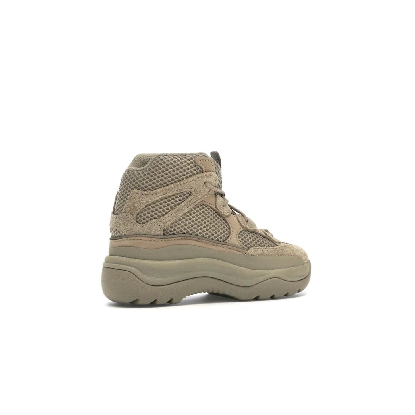 adidas Yeezy Desert Boot Rock (Kids) - Image 34 - Only at www.BallersClubKickz.com - Elevate your style this season with the adidas Yeezy Desert Boot Rock. Crafted from layered nylon and suede, this chic kids' silhouette features an EVA midsole and rubber outsole for superior cushioning and traction.