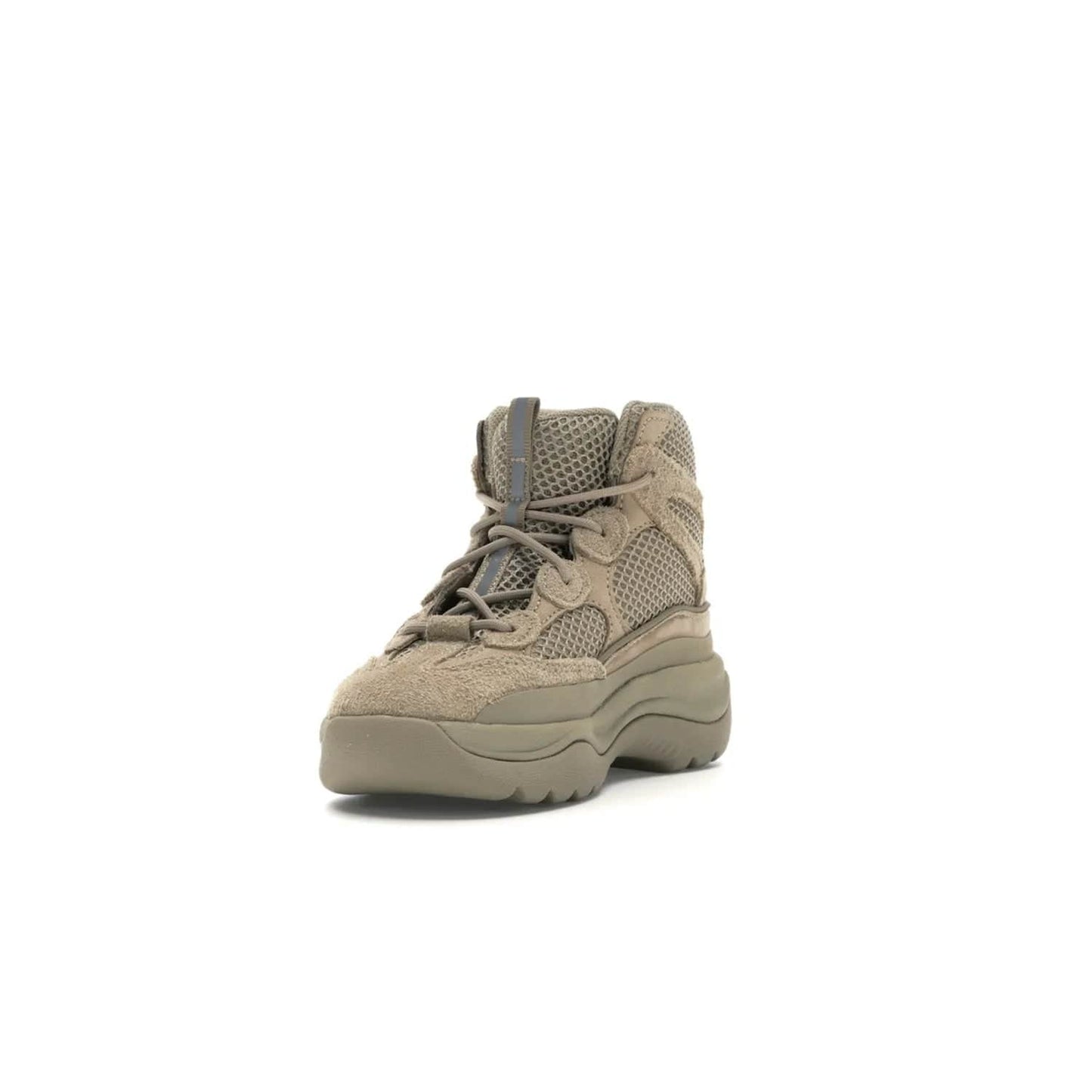 adidas Yeezy Desert Boot Rock (Kids) - Image 13 - Only at www.BallersClubKickz.com - Elevate your style this season with the adidas Yeezy Desert Boot Rock. Crafted from layered nylon and suede, this chic kids' silhouette features an EVA midsole and rubber outsole for superior cushioning and traction.