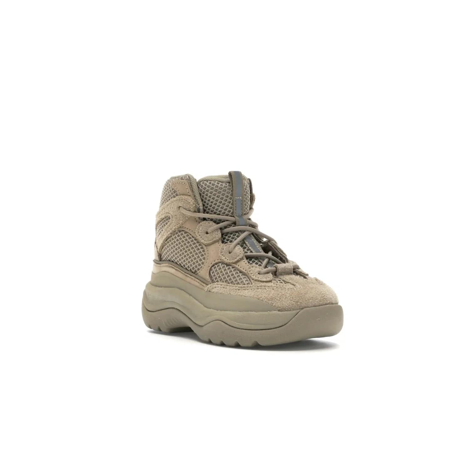 adidas Yeezy Desert Boot Rock (Kids) - Image 6 - Only at www.BallersClubKickz.com - Elevate your style this season with the adidas Yeezy Desert Boot Rock. Crafted from layered nylon and suede, this chic kids' silhouette features an EVA midsole and rubber outsole for superior cushioning and traction.
