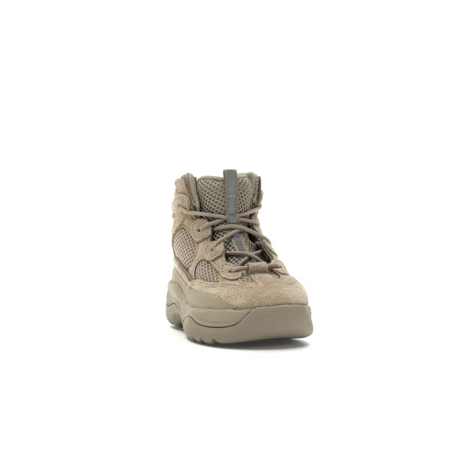 adidas Yeezy Desert Boot Rock (Kids) - Image 8 - Only at www.BallersClubKickz.com - Elevate your style this season with the adidas Yeezy Desert Boot Rock. Crafted from layered nylon and suede, this chic kids' silhouette features an EVA midsole and rubber outsole for superior cushioning and traction.