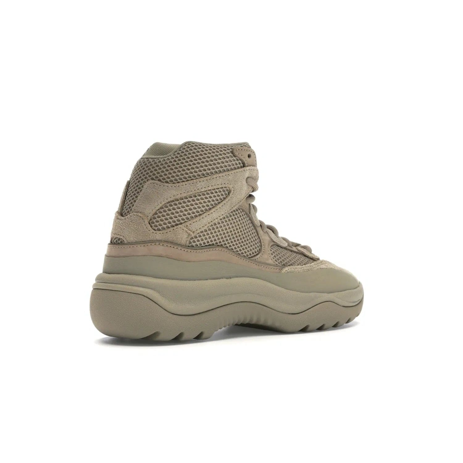 adidas Yeezy Desert Boot Rock - Image 33 - Only at www.BallersClubKickz.com - #
This season, make a fashion statement with the adidas Yeezy Desert Boot Rock. Nubuck and suede upper offers tonal style while the grooved sole provides traction and stability. Get yours in April 2019.